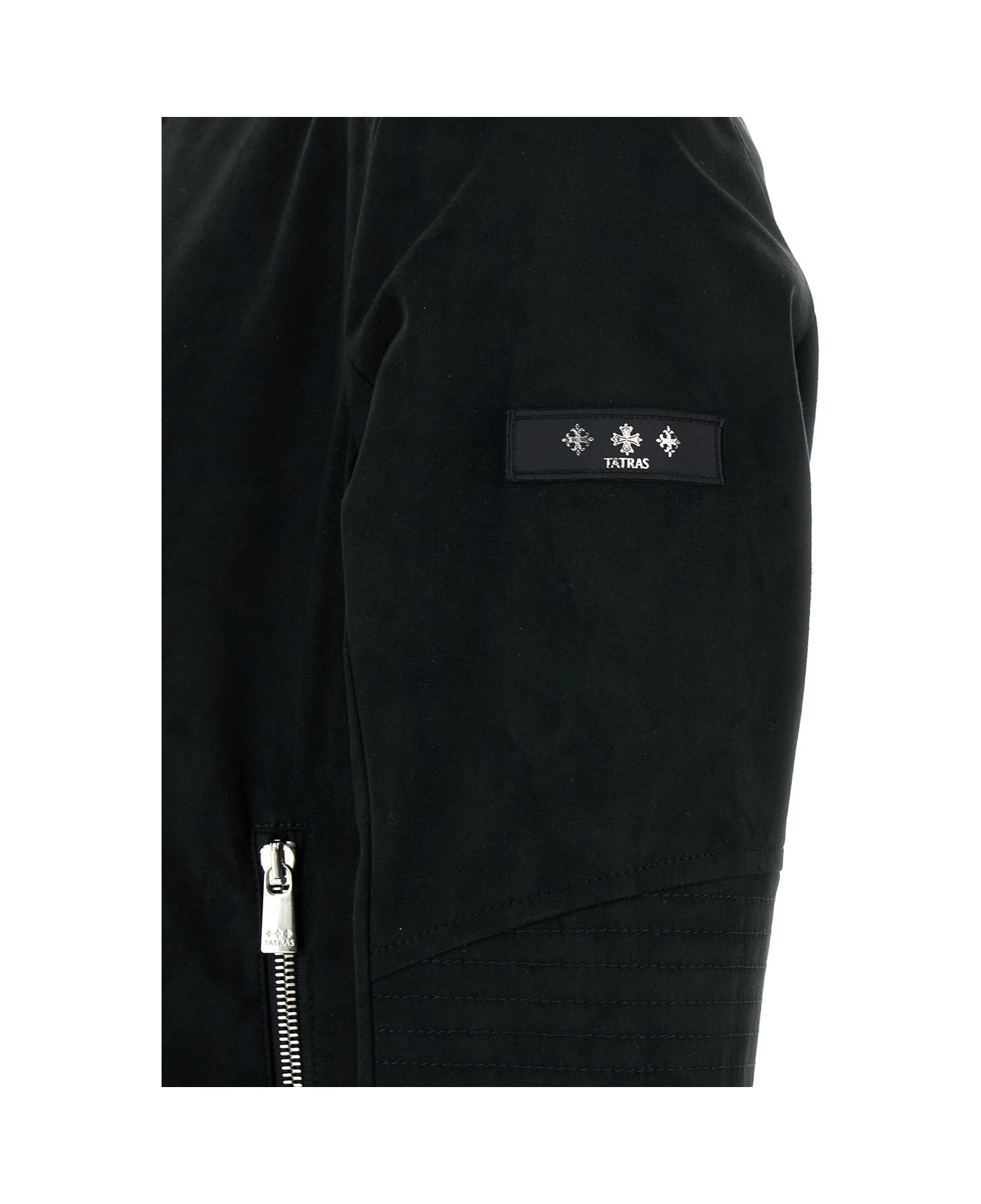 TATRAS Black 'tormo' Zip Up Jacket In Nylon Man - Black