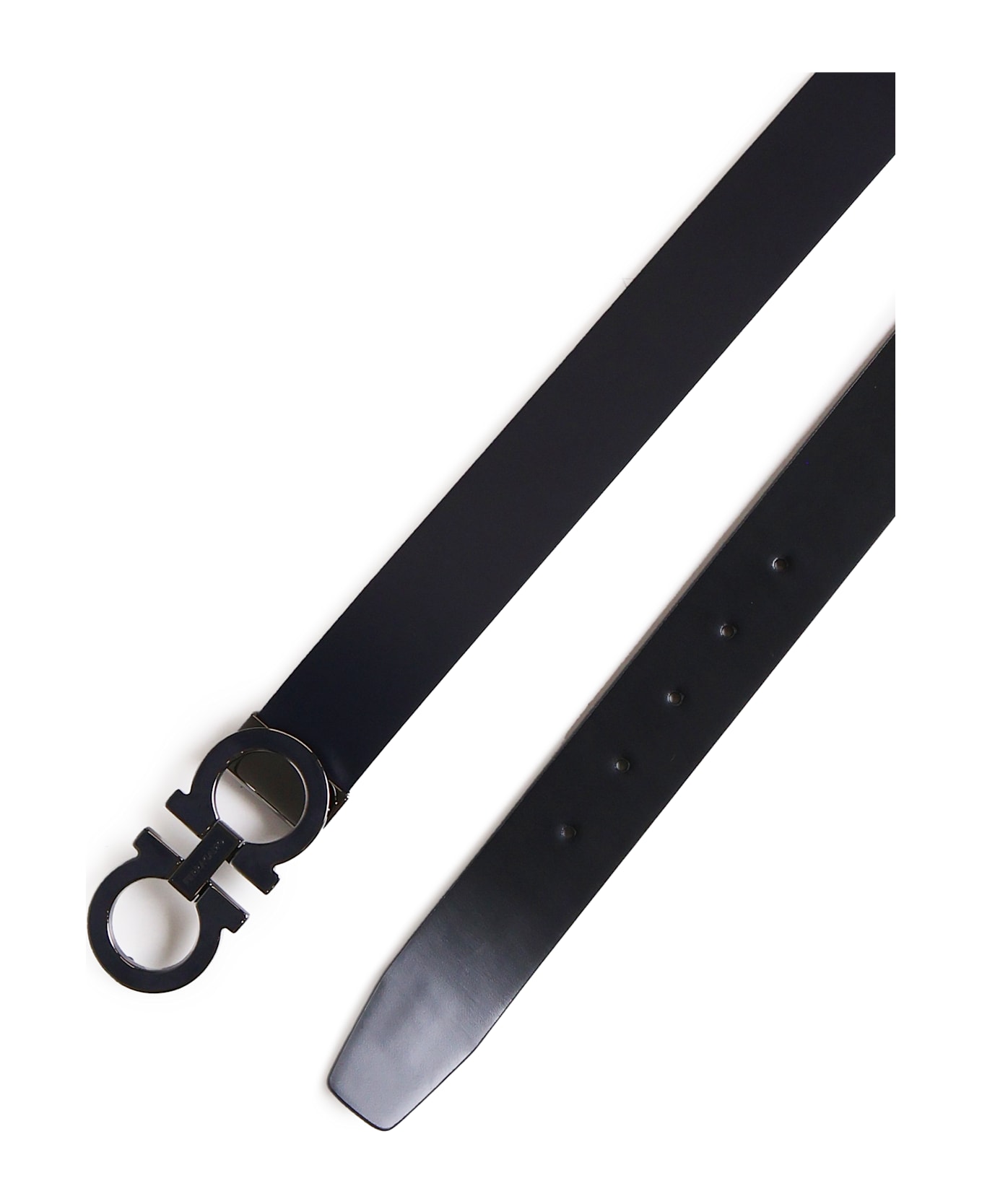Ferragamo Gancini Belt In Calfskin - Non definito