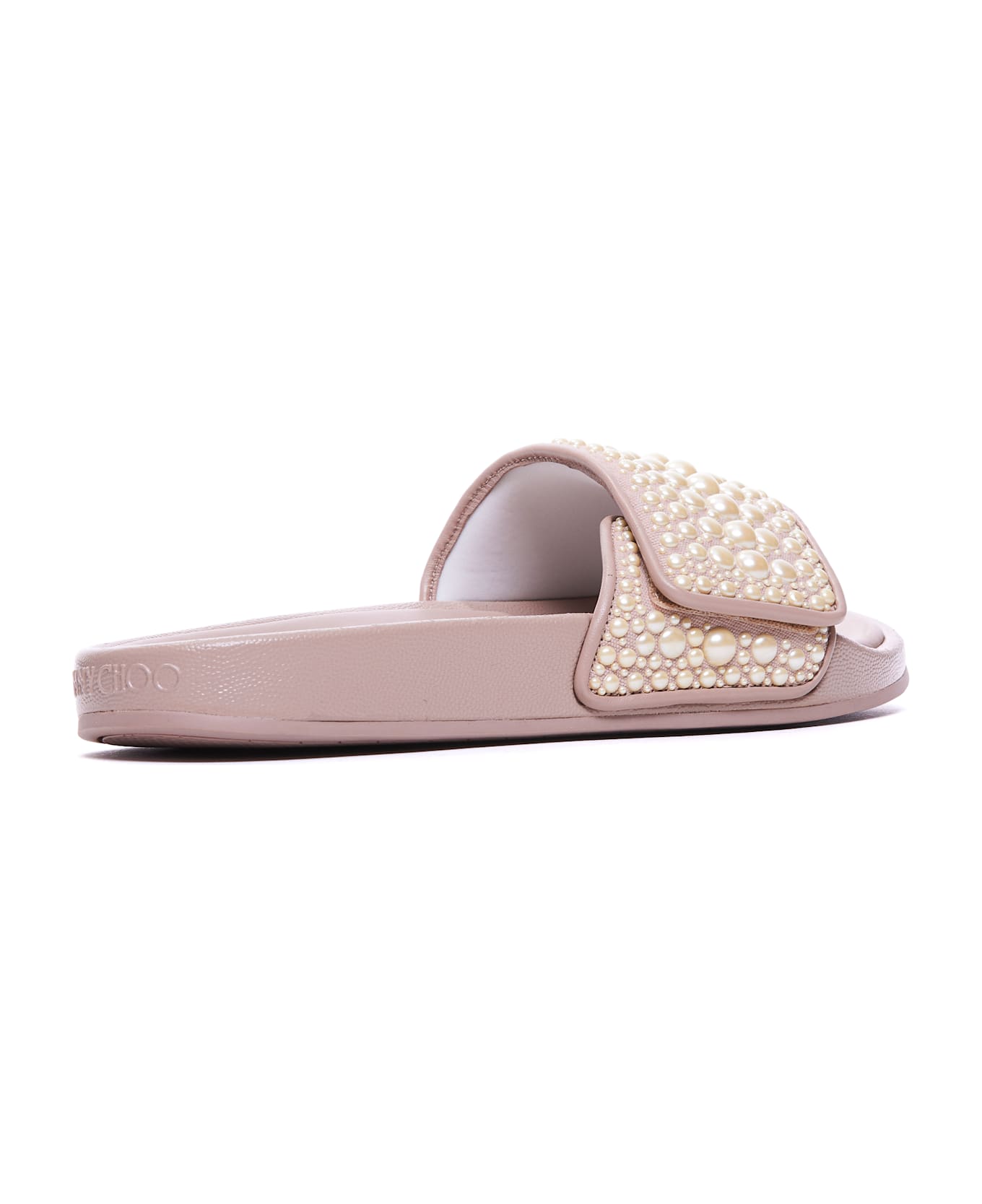 Jimmy Choo Fitz Slide Sandals - Pink