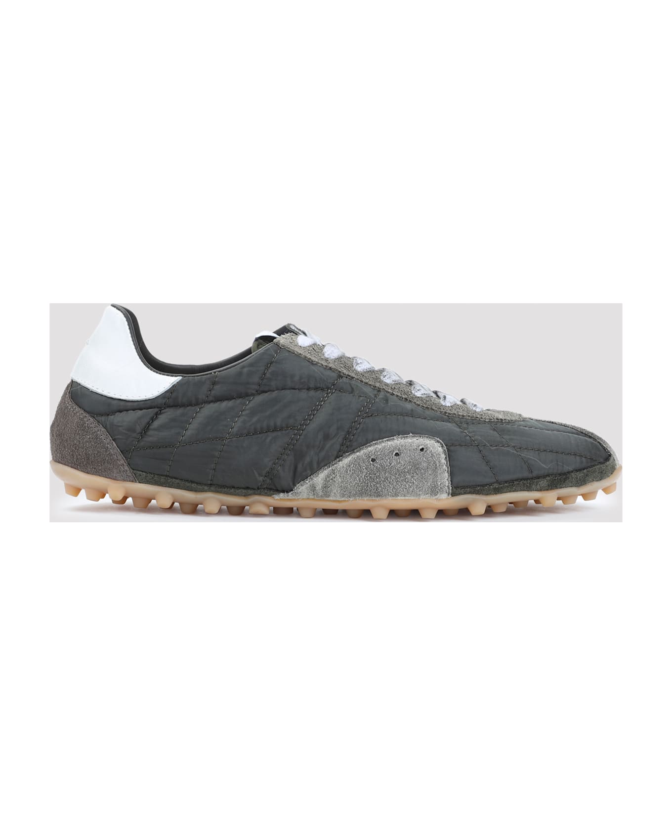 Maison Margiela Sprinters Low Top Sneakers - Dark Green White Grey スニーカー