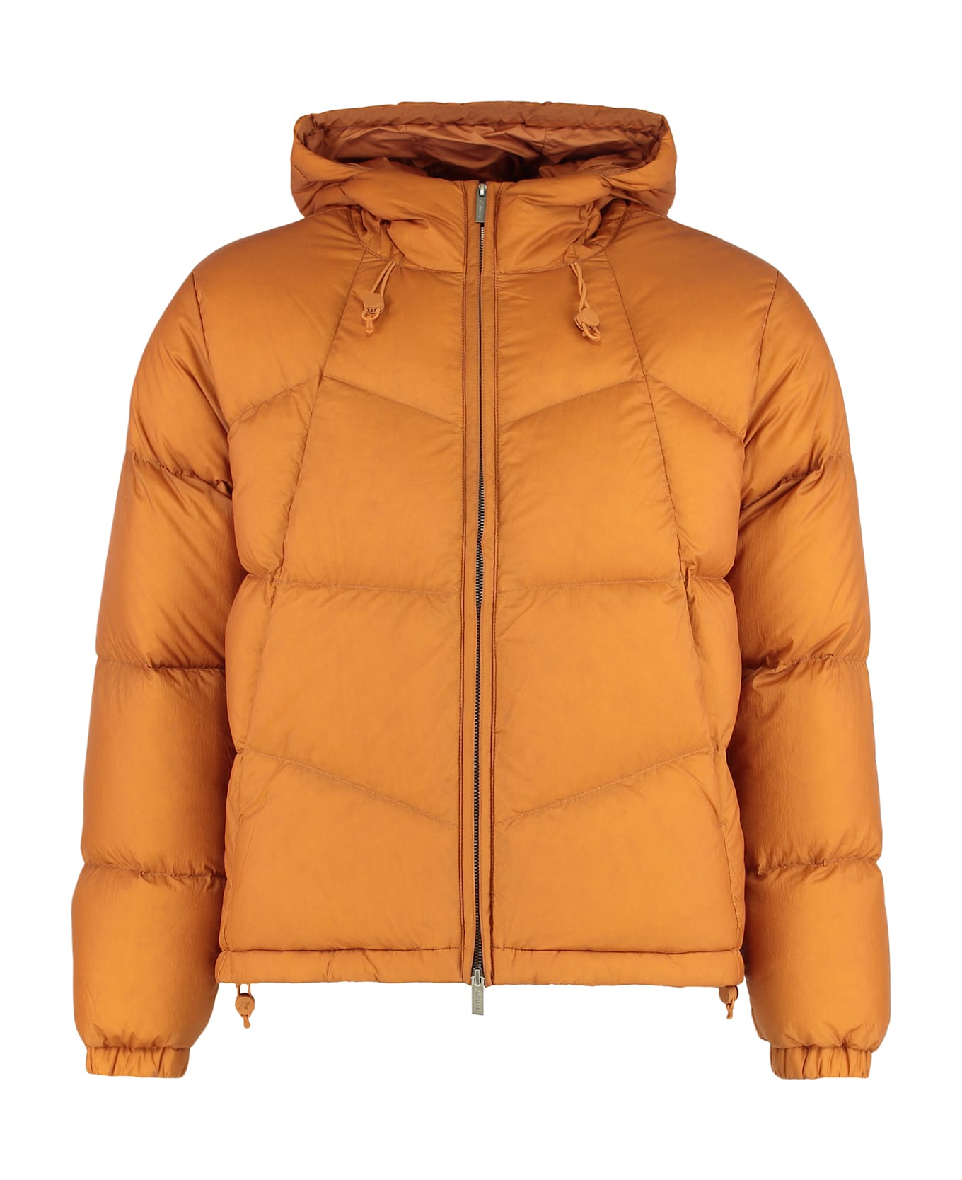 K-Way Short Down Jacket - Orange