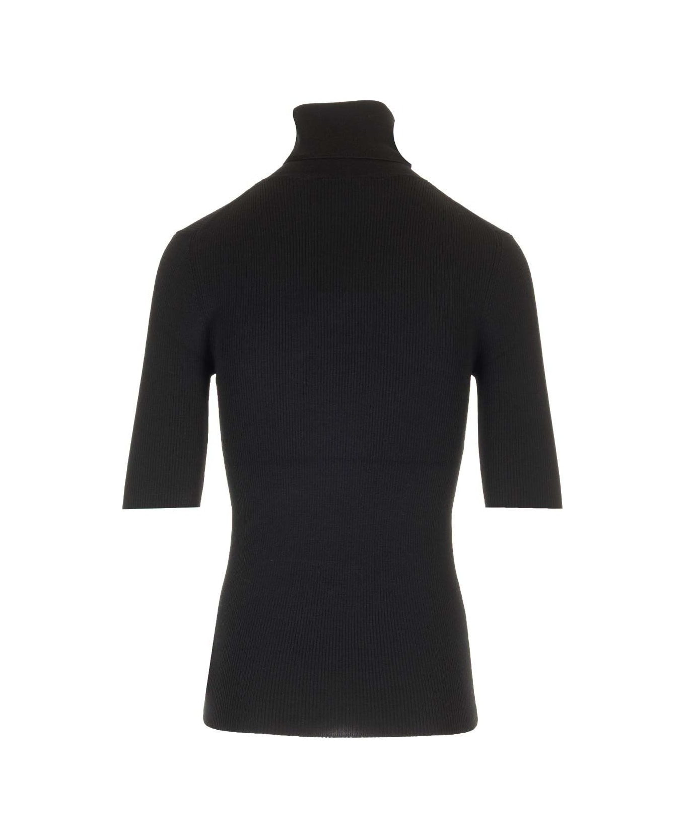 Theory Short Sleeve Sweater - Black