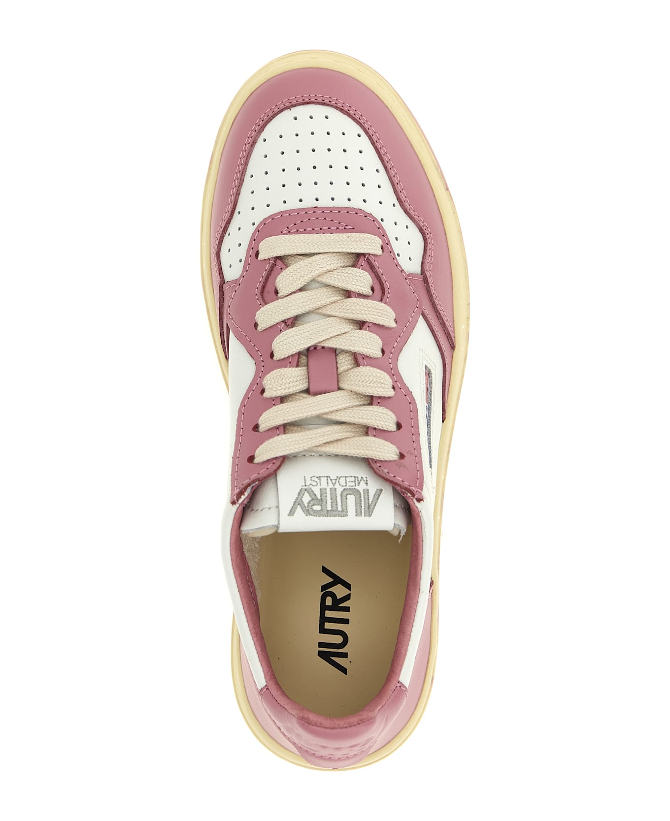 Autry 'medalist Low' Sneakers - Pink