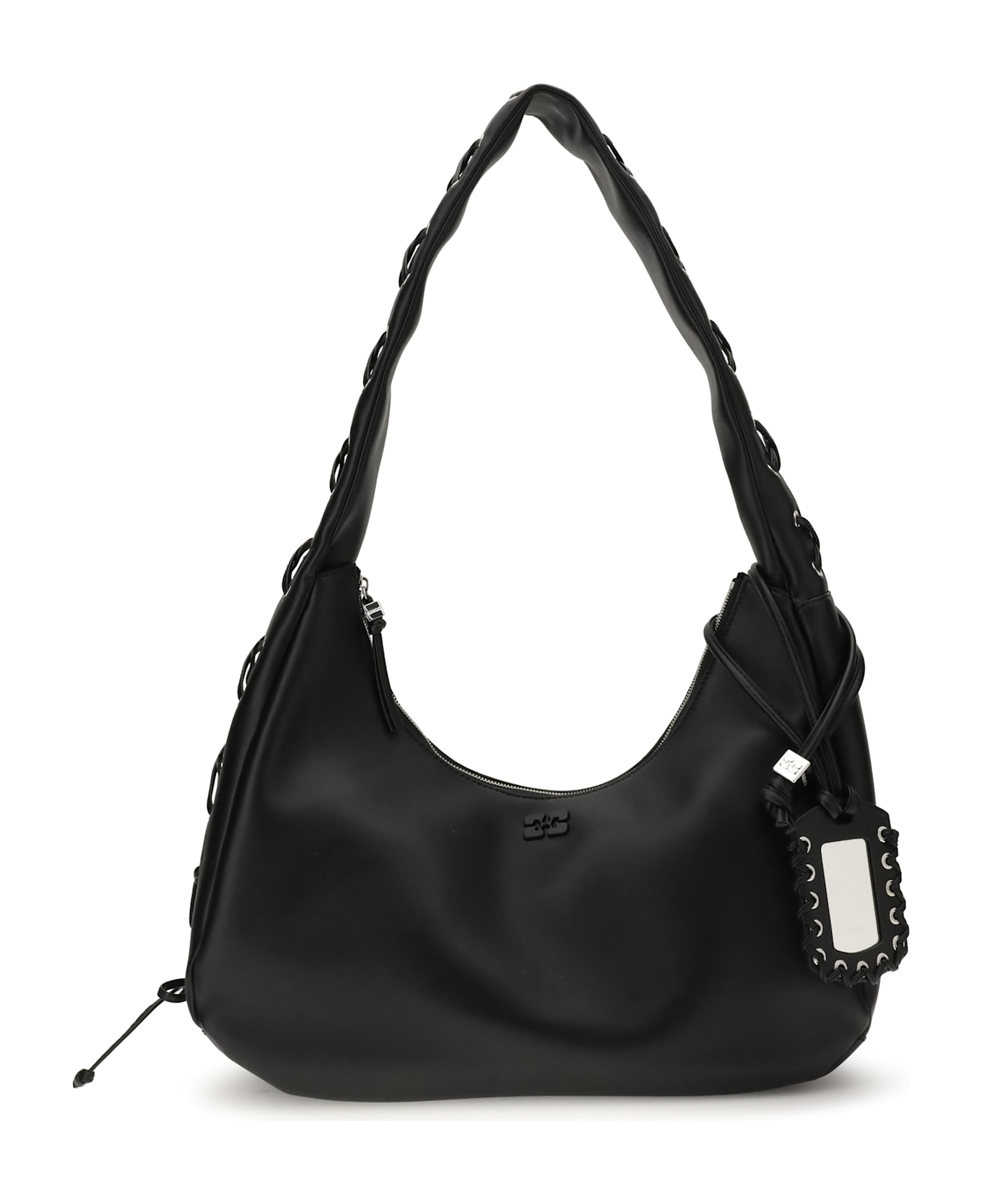 Ganni Medium Laces Hobo Bag