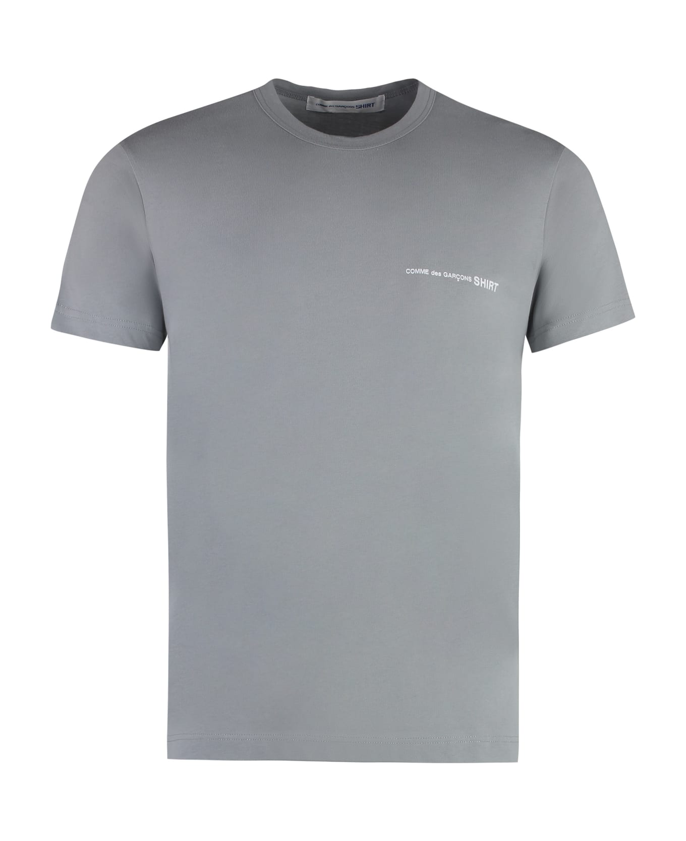 Comme des Garçons Shirt Cotton Crew-neck T-shirt - grey シャツ