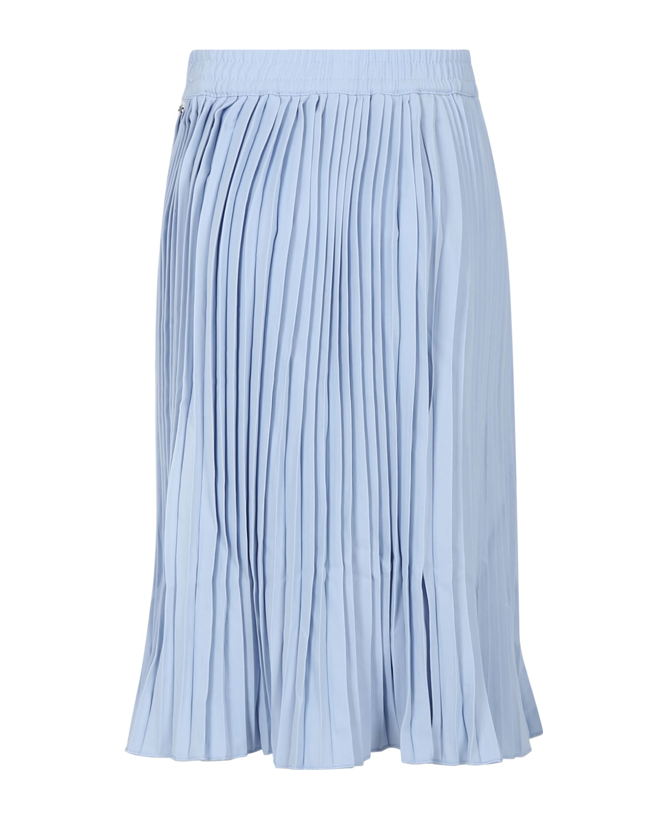 Molo Light Blue Casual Skirt Backa For Girl - Light Blue
