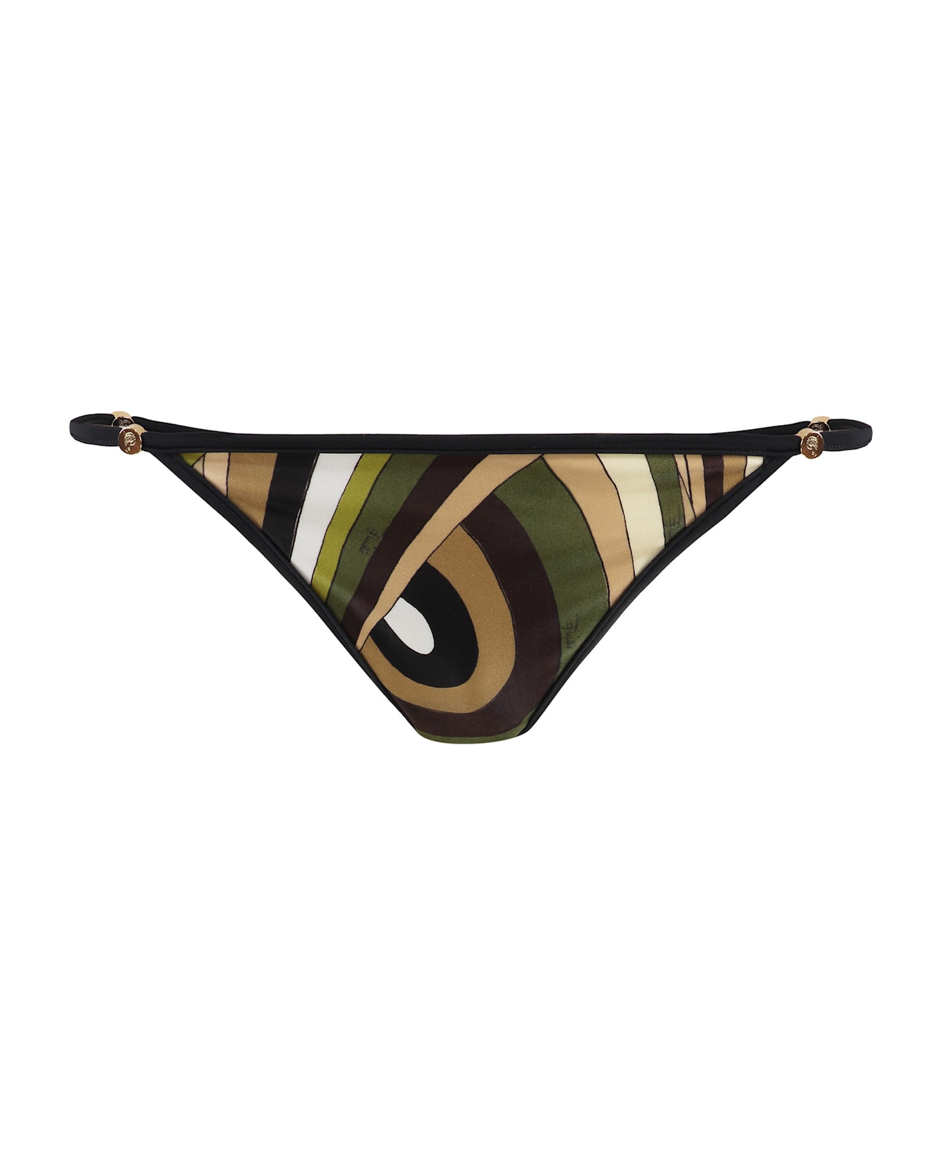 Pucci Printed Bikini Briefs - green