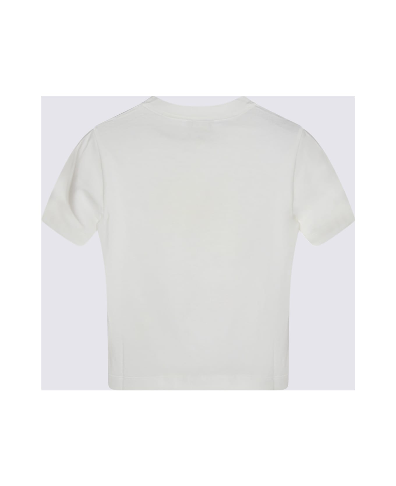 Fendi White Cotton T-shirt - Gesso