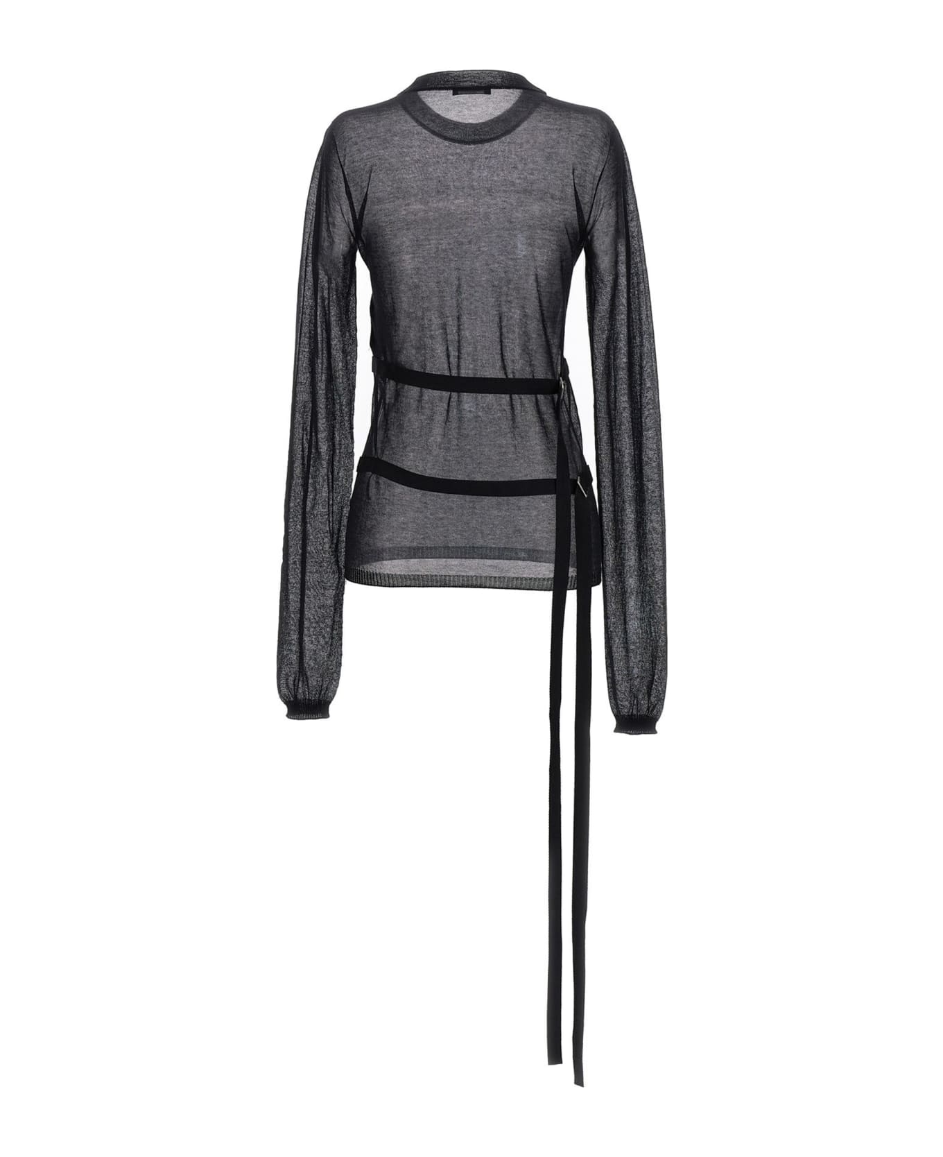 Ann Demeulemeester 'blion' Sweater - Black  