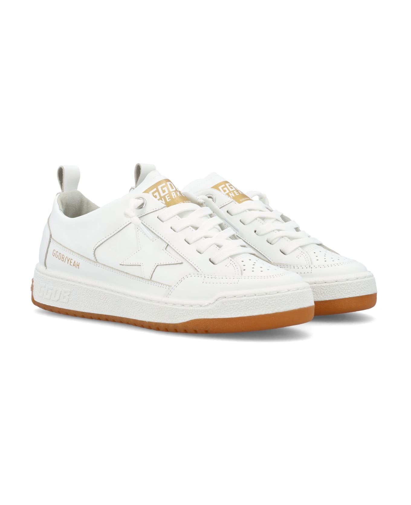 Golden Goose Yeah Sneakers - OPTIC WHITE