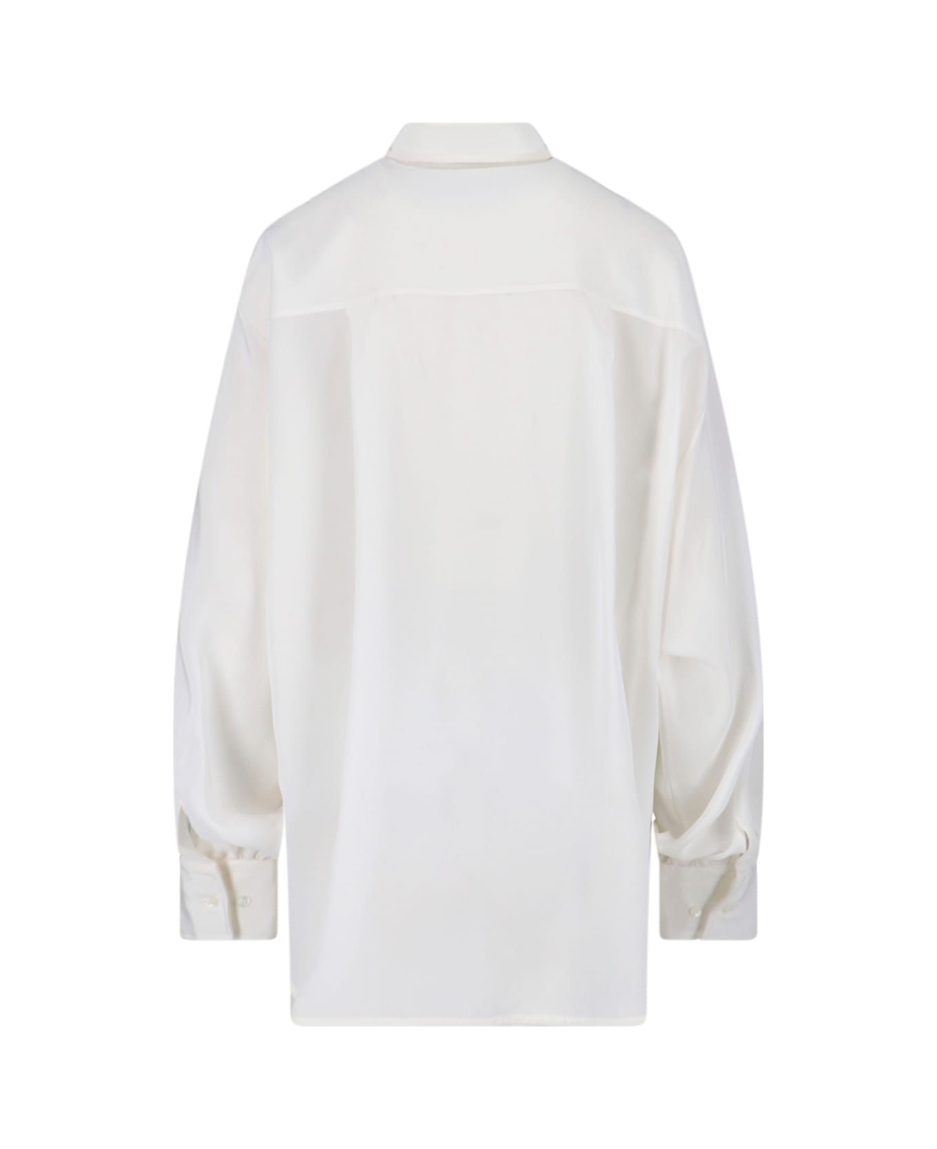 Ermanno Scervino Pleated Shirt - White