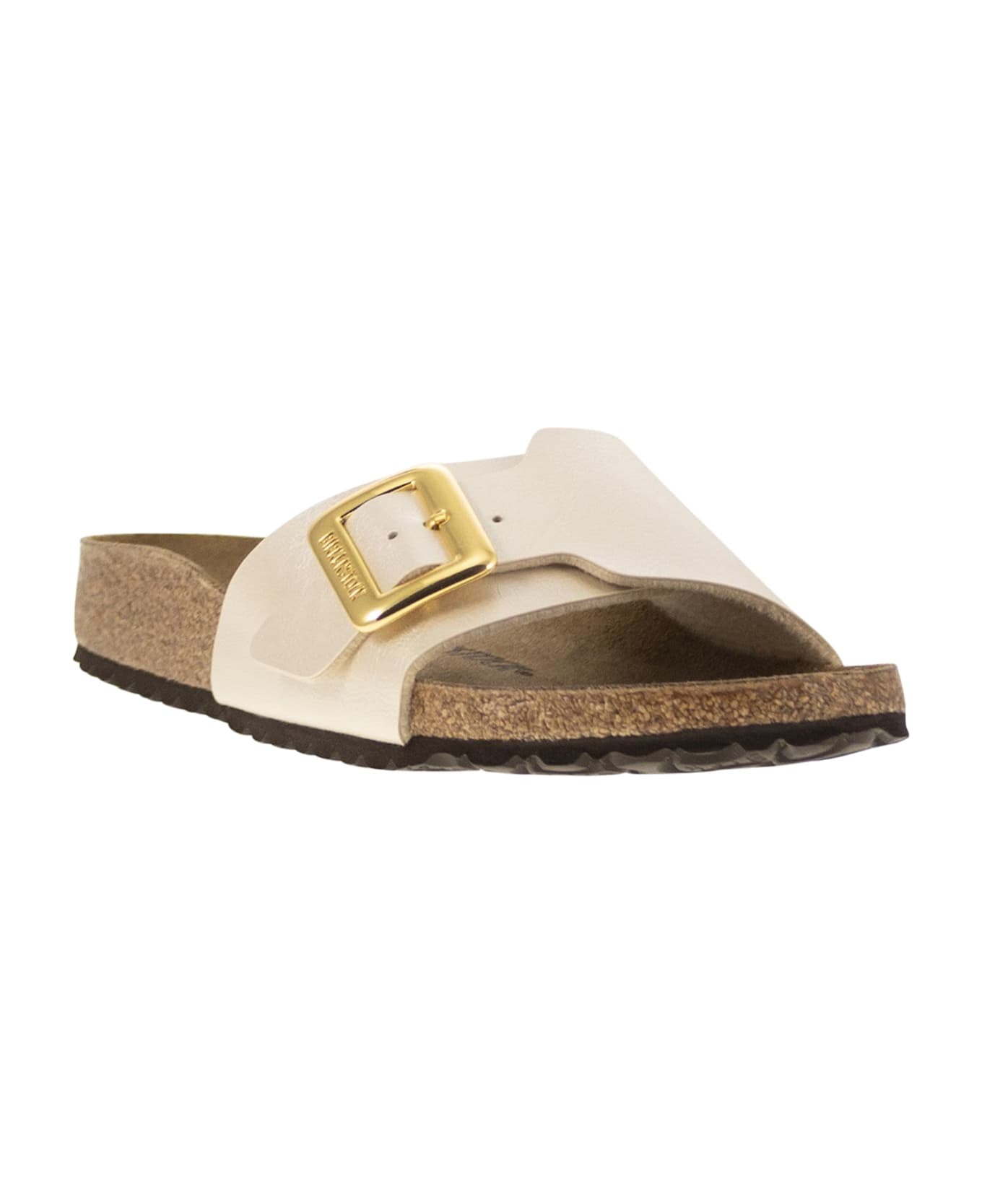 Birkenstock Catalina Cb - Slipper With Buckle - Pearl