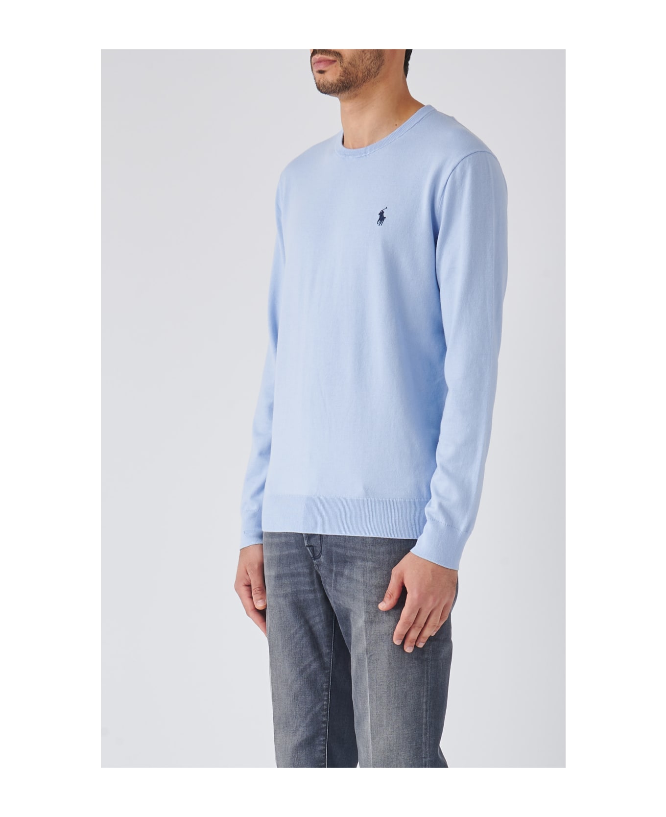 Polo Ralph Lauren Short Sleeve Sweater Sweater - CIELO
