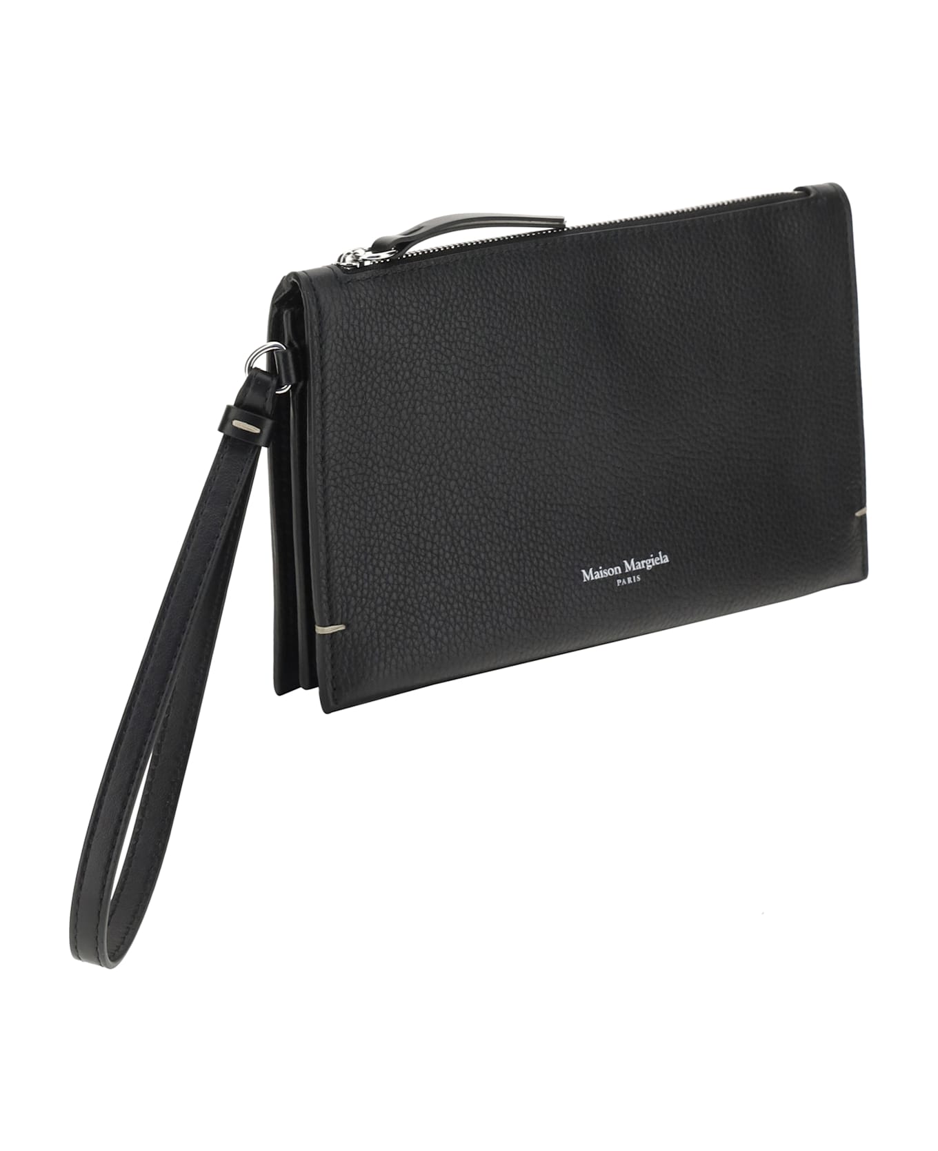 Maison Margiela Leather Medium Pochette