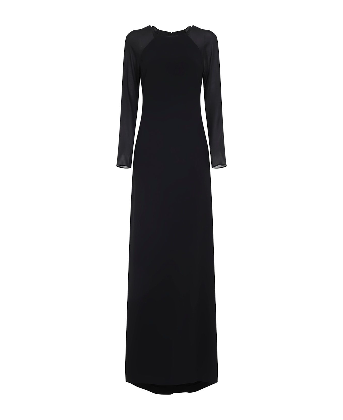 Alberta Ferretti Cady Long Dress - Nero