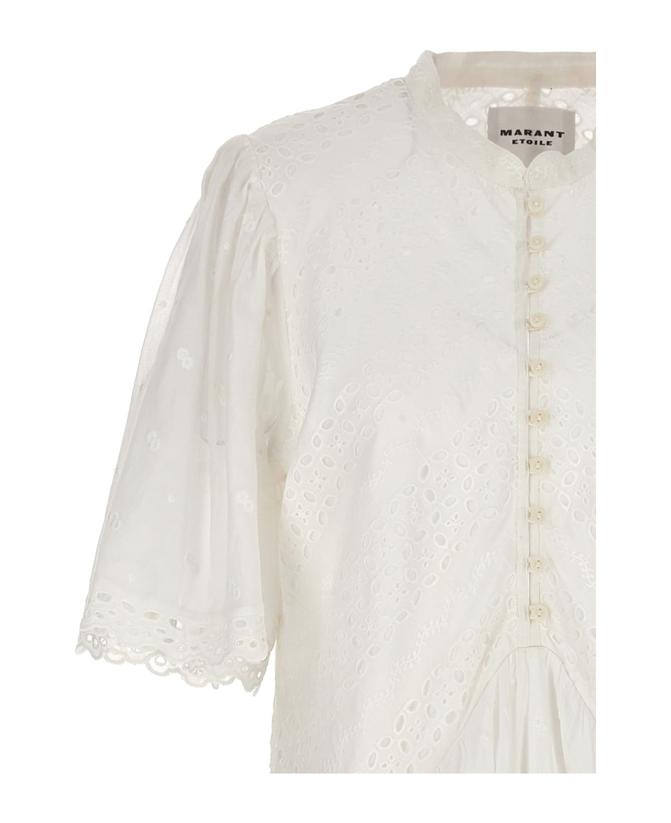 Isabel Marant 'slayae' Dress - White