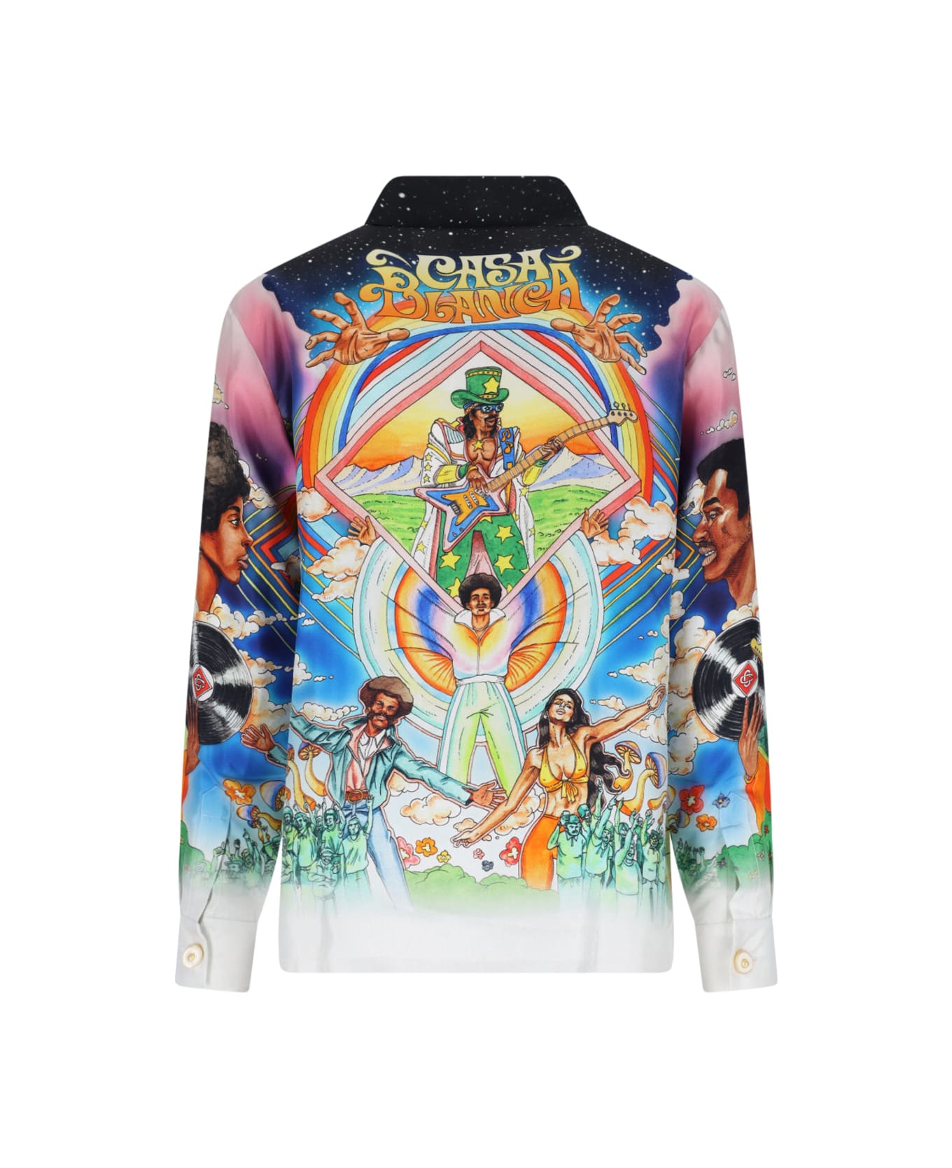 Casablanca 
la Musique
 Silk Shirt - Multicolor