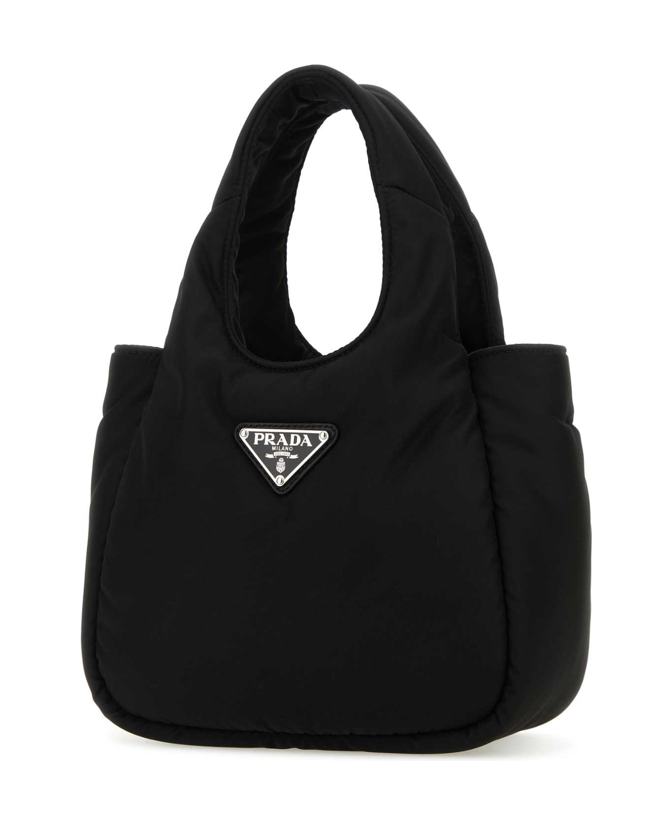 Prada Black Re-nylon Soft Handbag - NERO トートバッグ