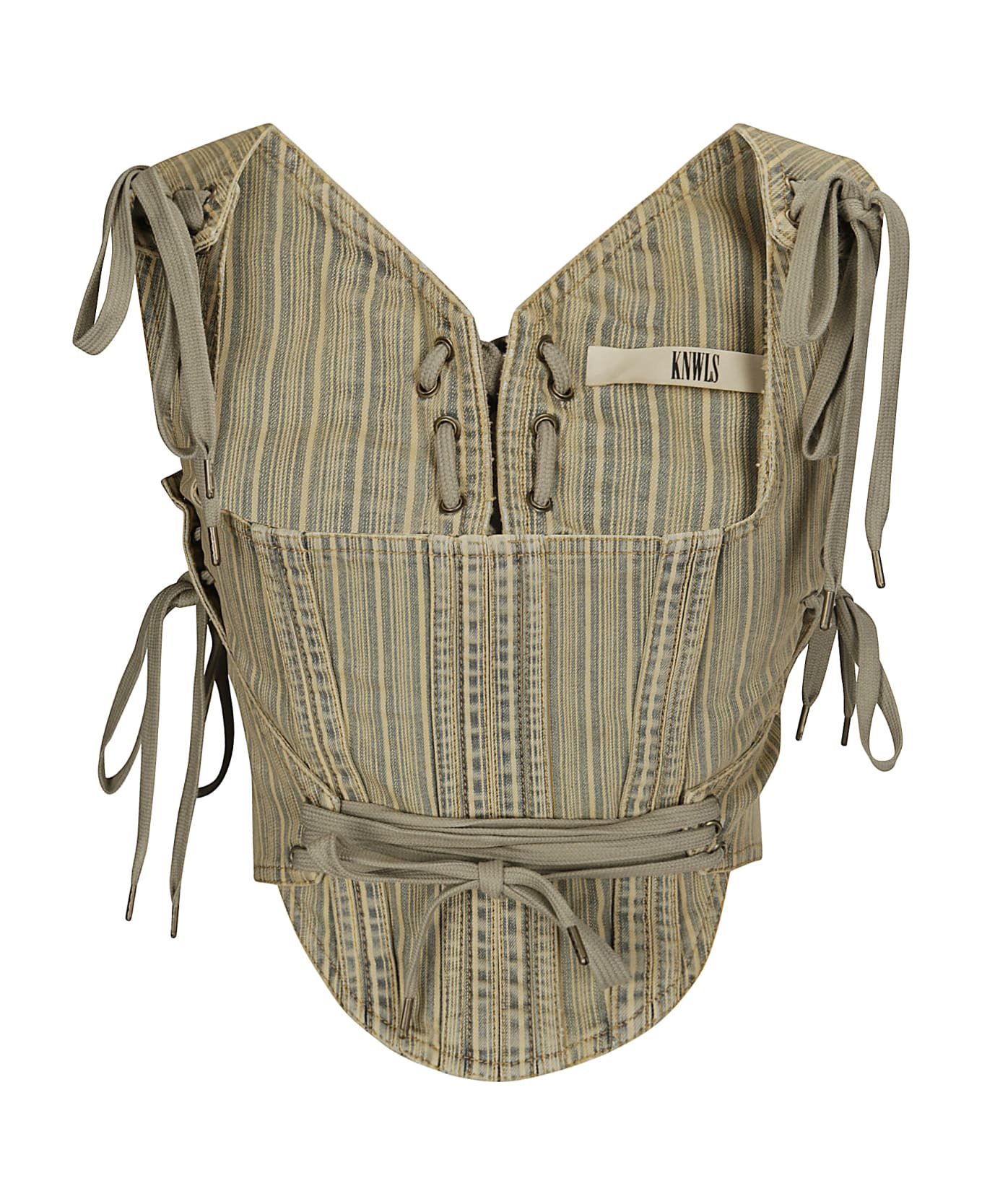 KNWLS Gfrc Corset - TAN STRIPE