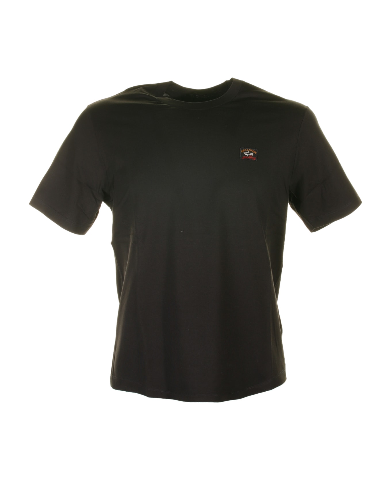 Paul&Shark Black T-shirt With Logo - NERO シャツ