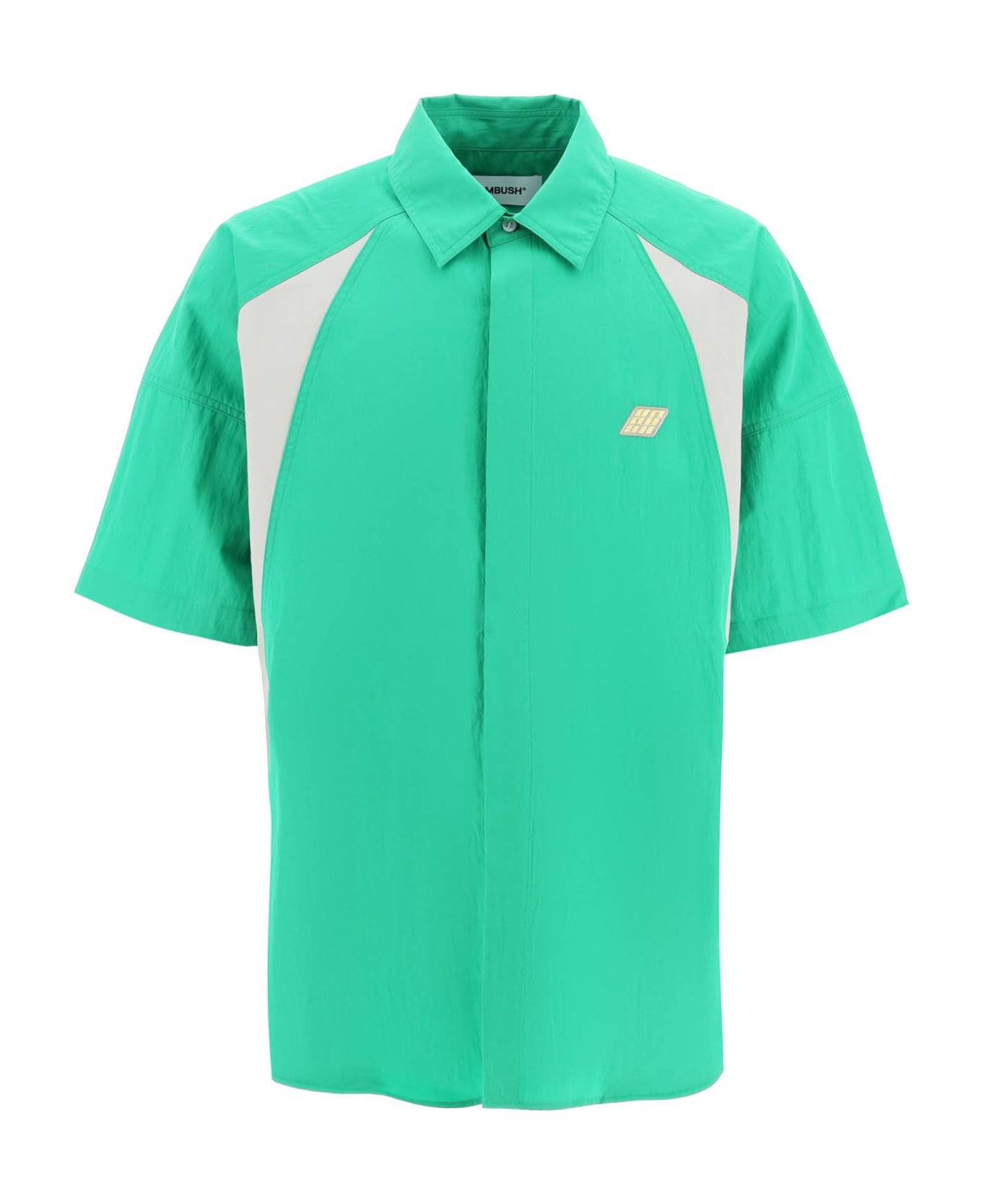 AMBUSH Dolman Sleeve Shirt - GREEN CURRY (Green)