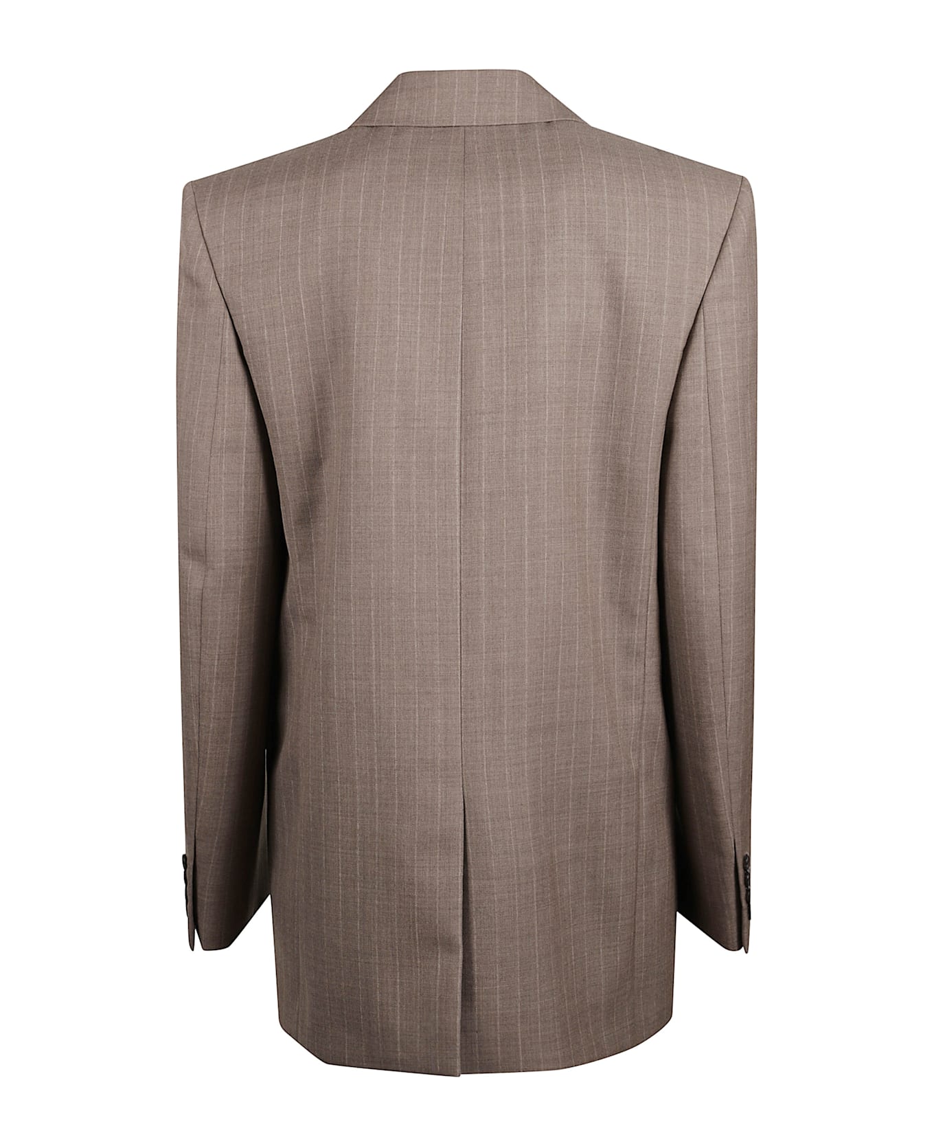 Saint Laurent Single-breasted Blazer - Beige