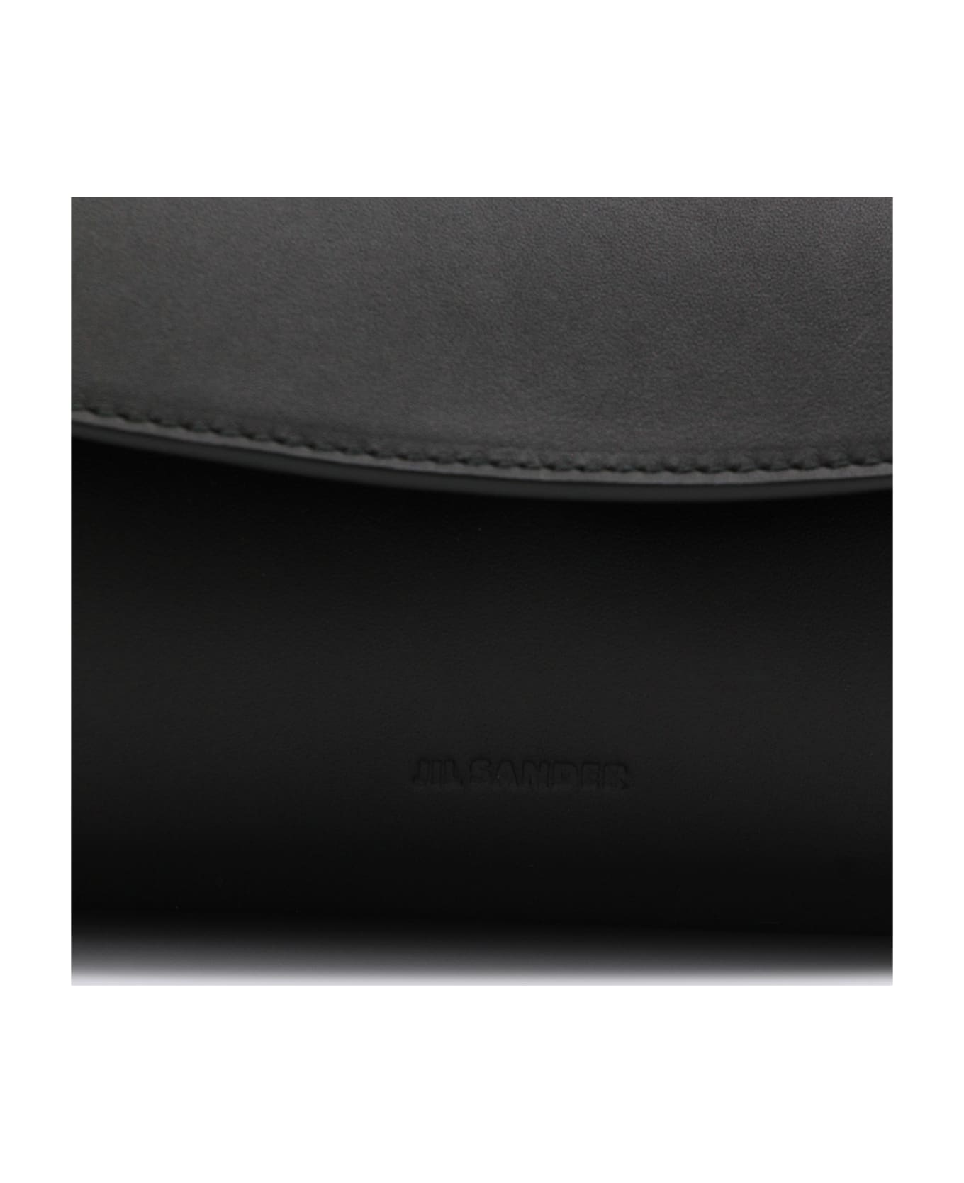 Jil Sander Black Cannolo Sm Shoulder Bag - Black