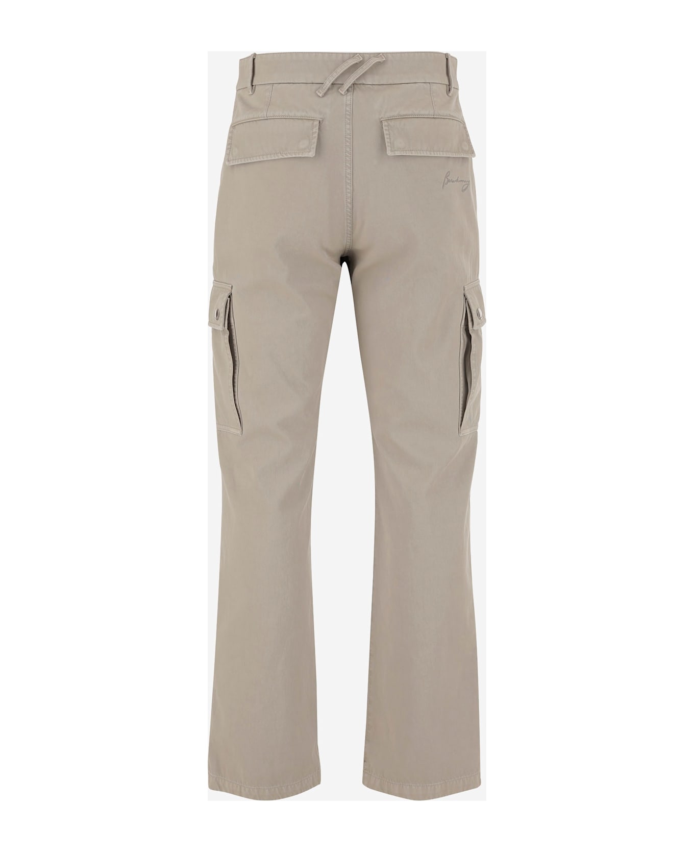 Burberry Cotton Cargo Pants - Beige