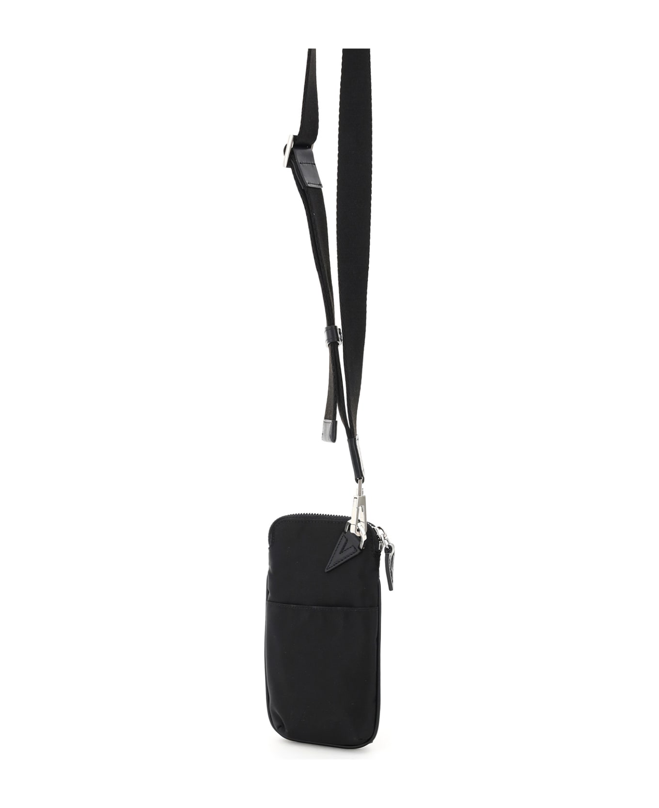 Versace La Medusa Nylon Mini Bag - Nero