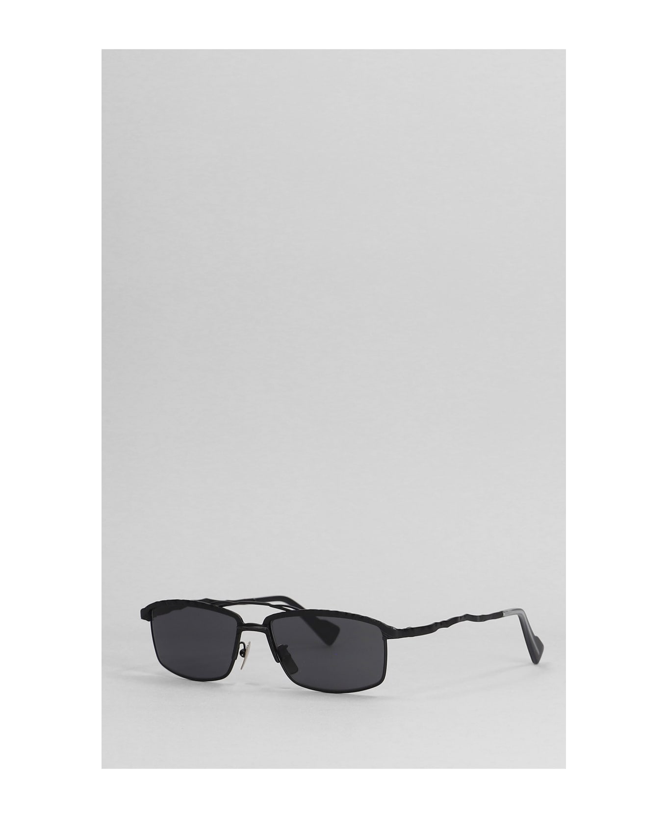 Kuboraum H57 Sunglasses In Silver Metal Alloy - silver