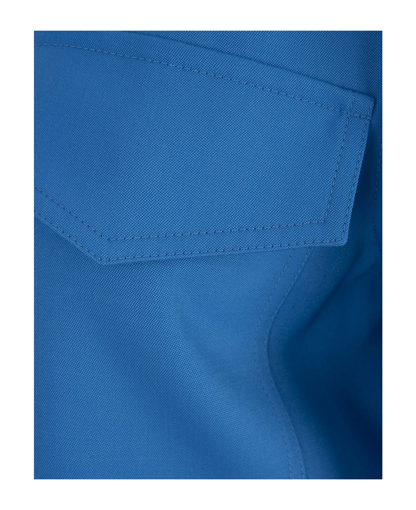 Alexander McQueen Lapis Lazuli Blue Wool Mini Dress - Blue ジャンプスーツ
