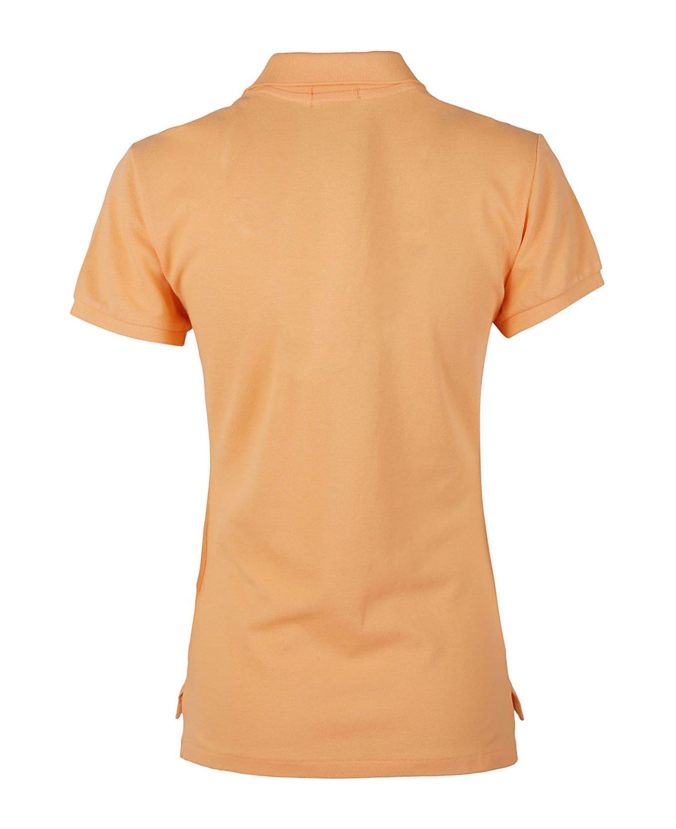 Ralph Lauren Logo-embroidered Short-sleeved Polo Shirt - Key West Orange