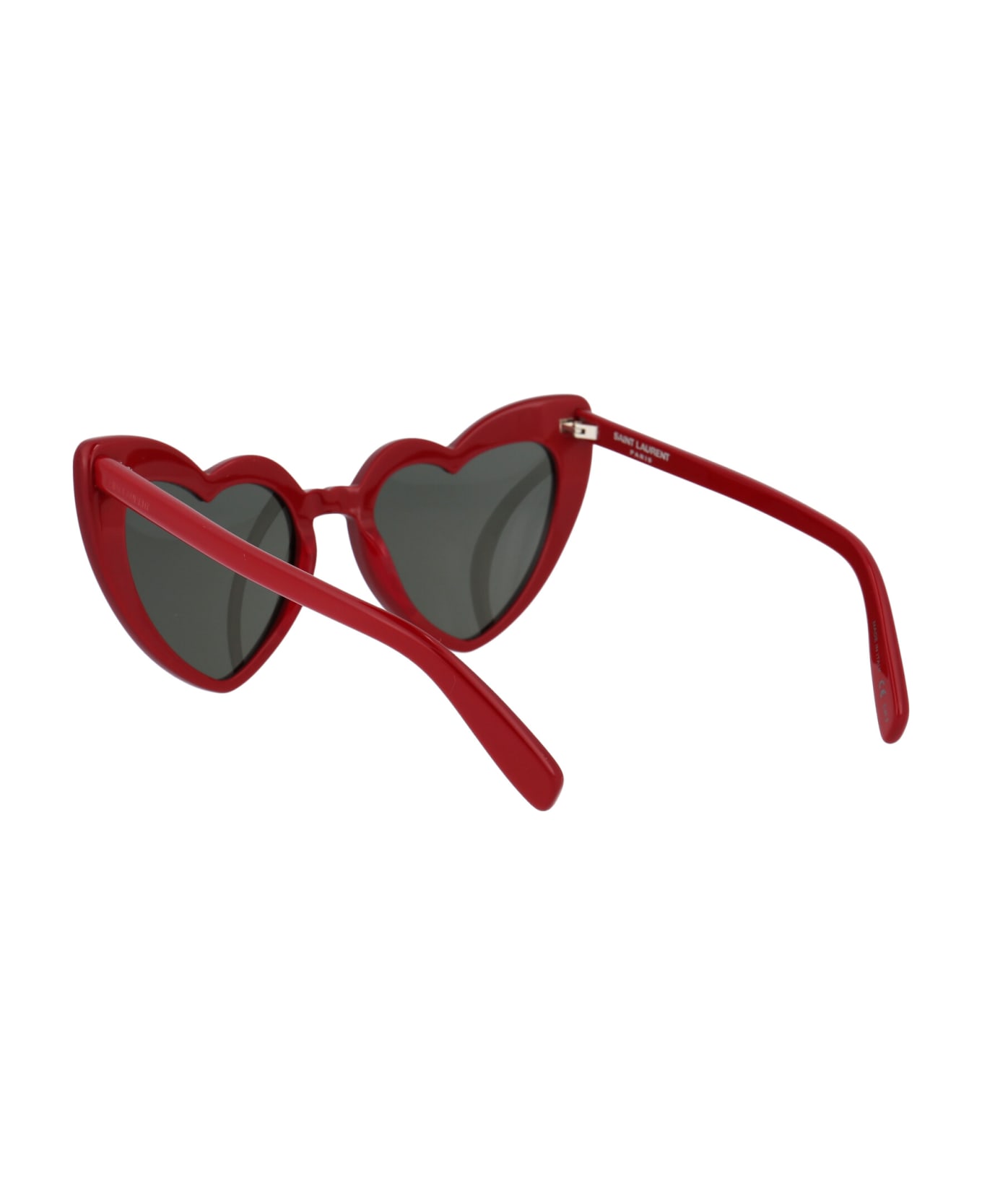 Saint Laurent Eyewear Sl 181 Loulou Sunglasses - 002 RED RED GREY