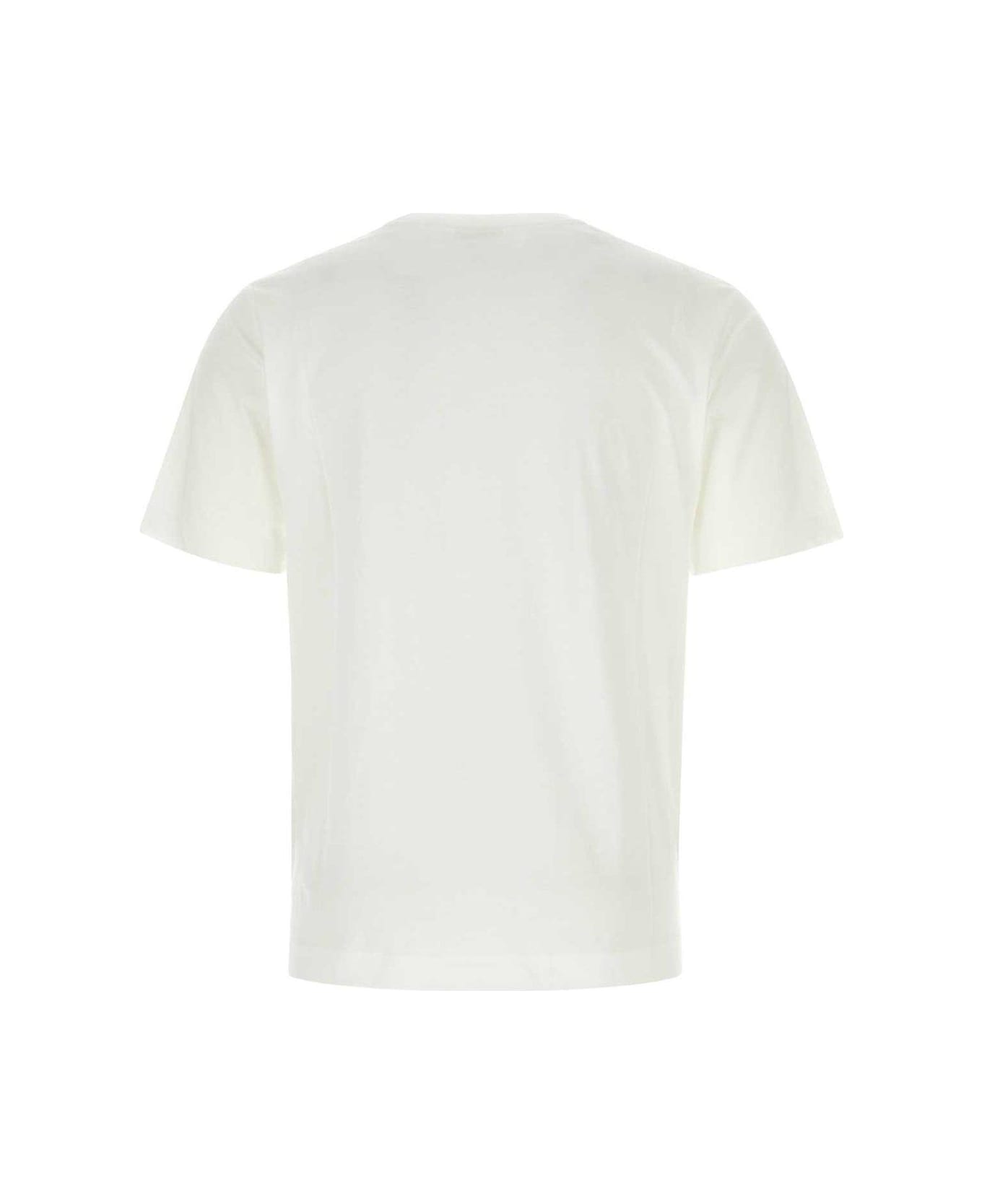 Dries Van Noten Short Sleeved Crewneck T-shirt - Bianco