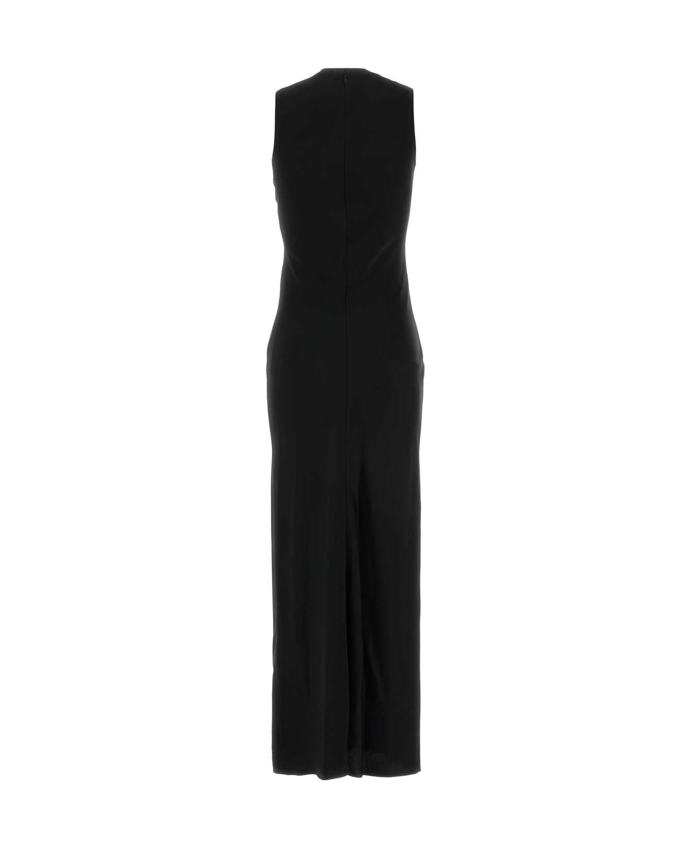 Ami Alexandre Mattiussi Black Jersey Dress - BLACK