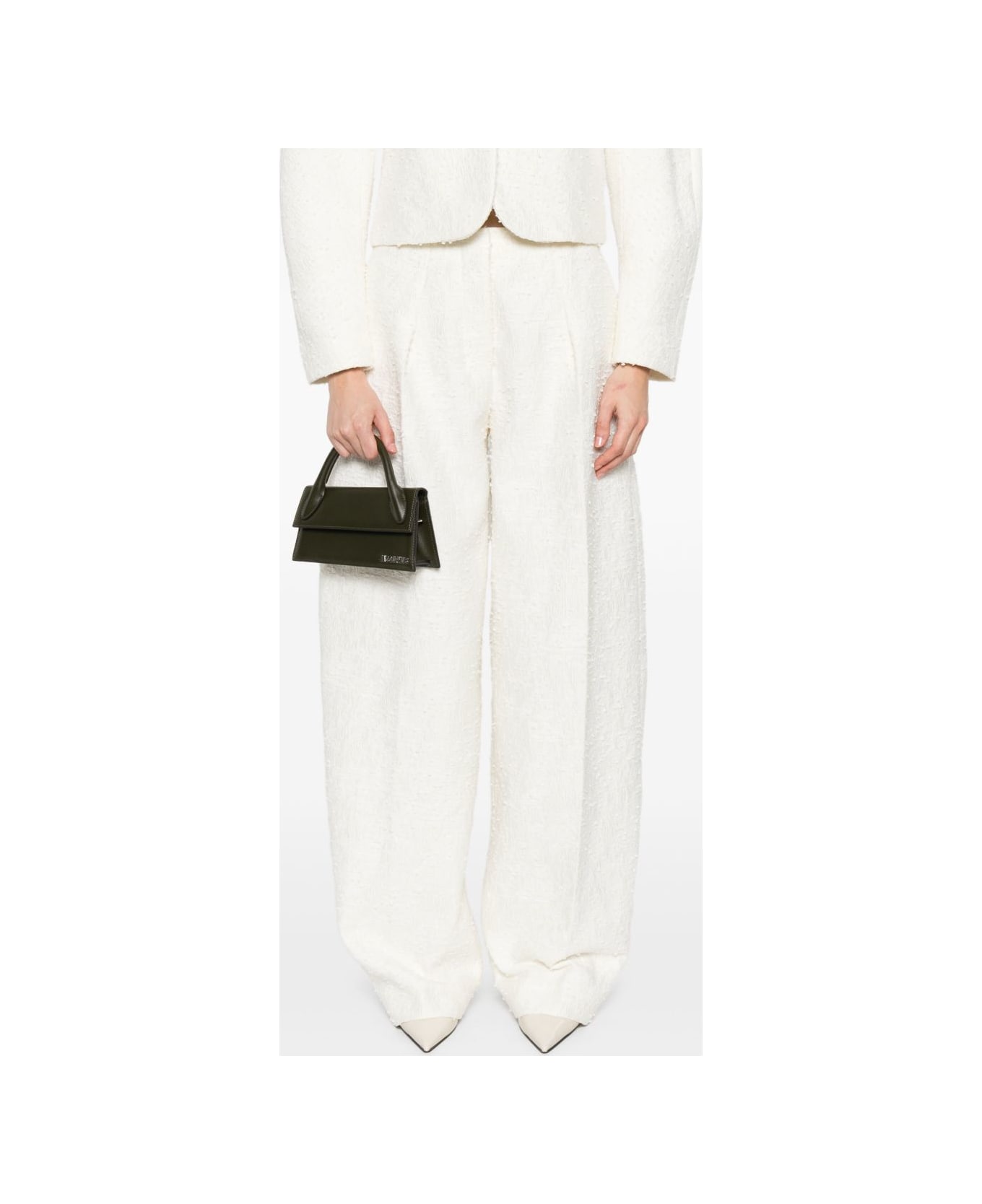 Jacquemus Le Chiquito Long Handbag - DARK KHAKI