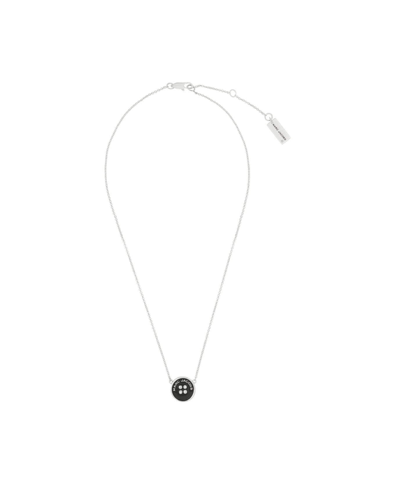 Marc Jacobs "button Pendant" Necklace - MULTICOLOUR