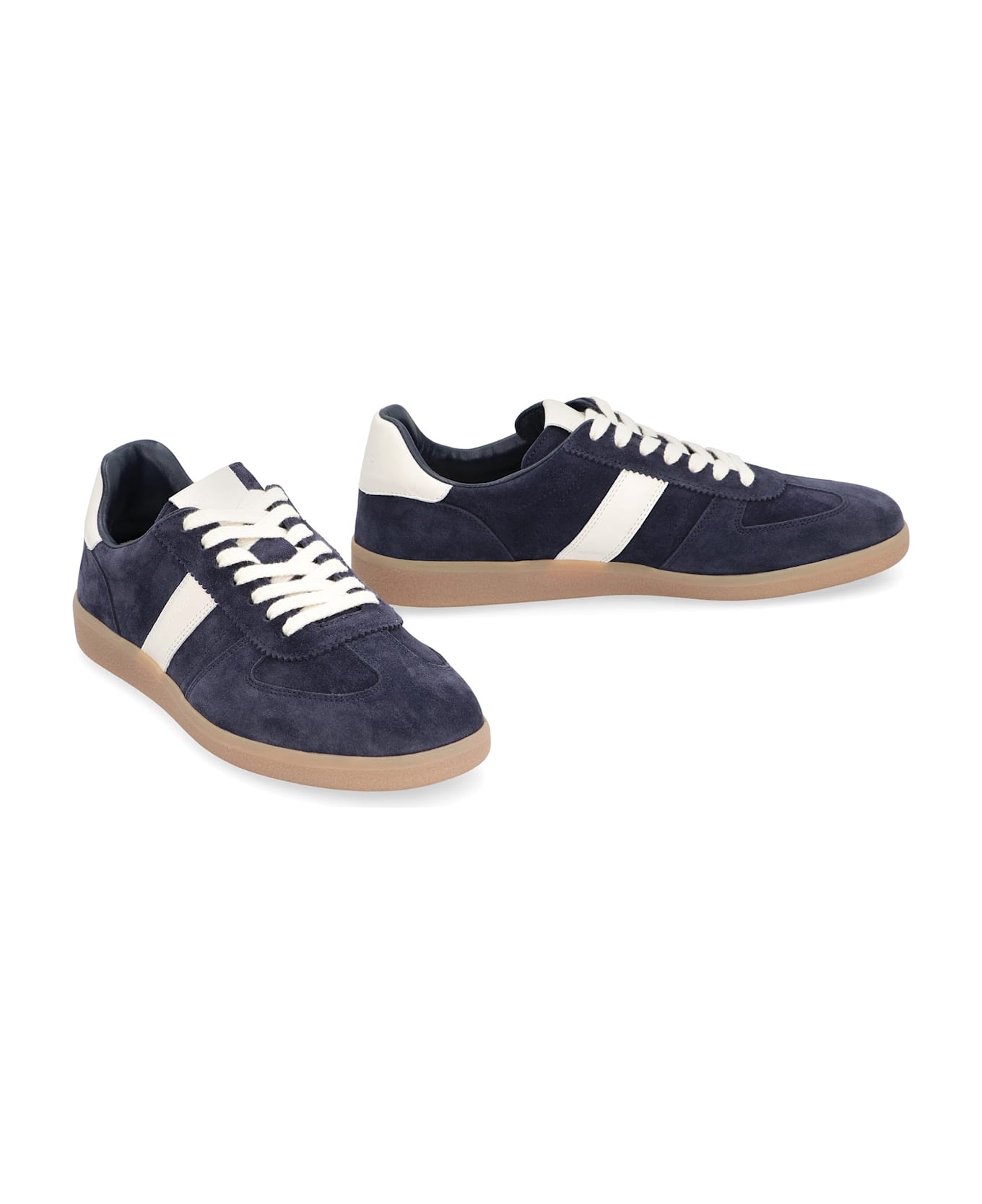 Tom Ford Archer Suede Sneakers - blue