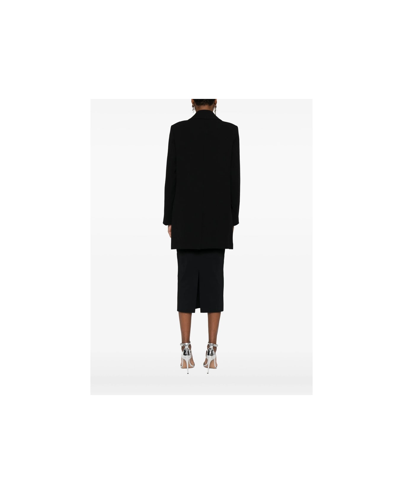La Petit Robe Di Chiara Boni Coat - BLACK