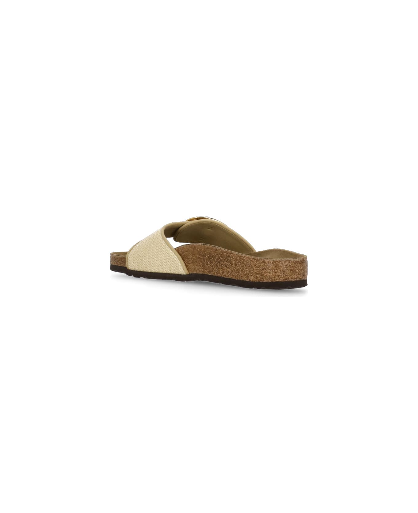 Birkenstock Madrid Big Buckle Slippers - Golden