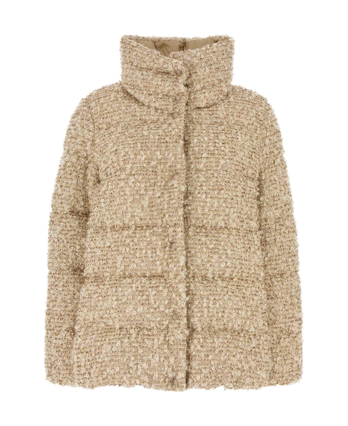 Moncler Embellished Mohair Blend Cochevisse Down Jacket - M32