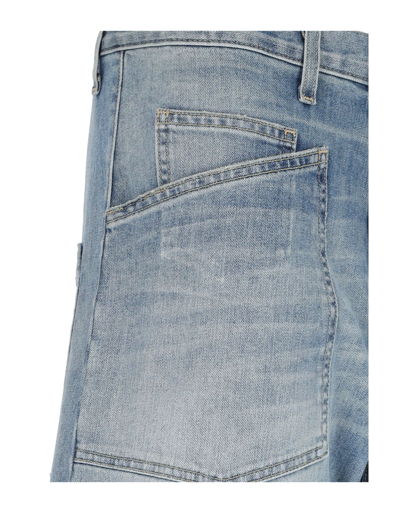 Nili Lotan 
shon
 Curved Jeans - Light Blue