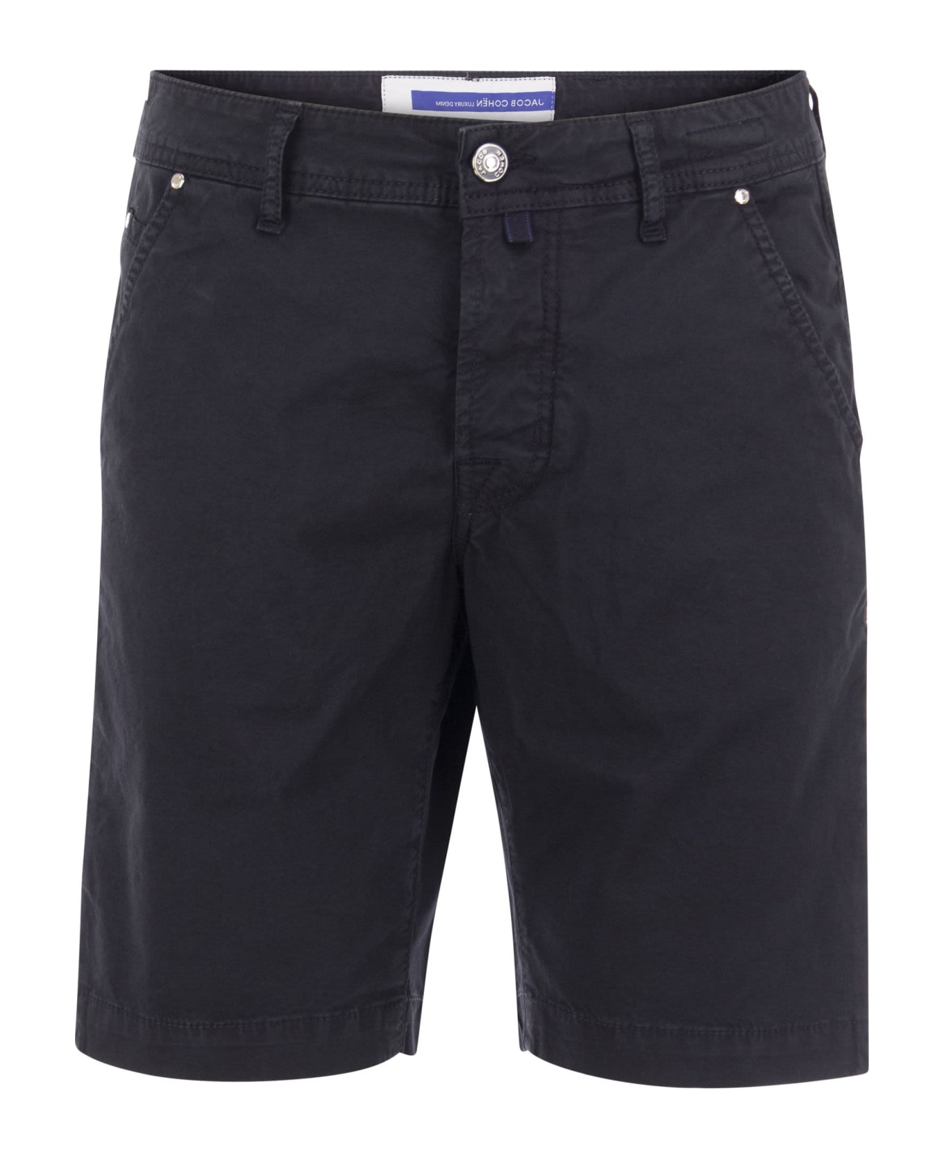 Jacob Cohen Cotton Bermuda Shorts - Blue ショートパンツ