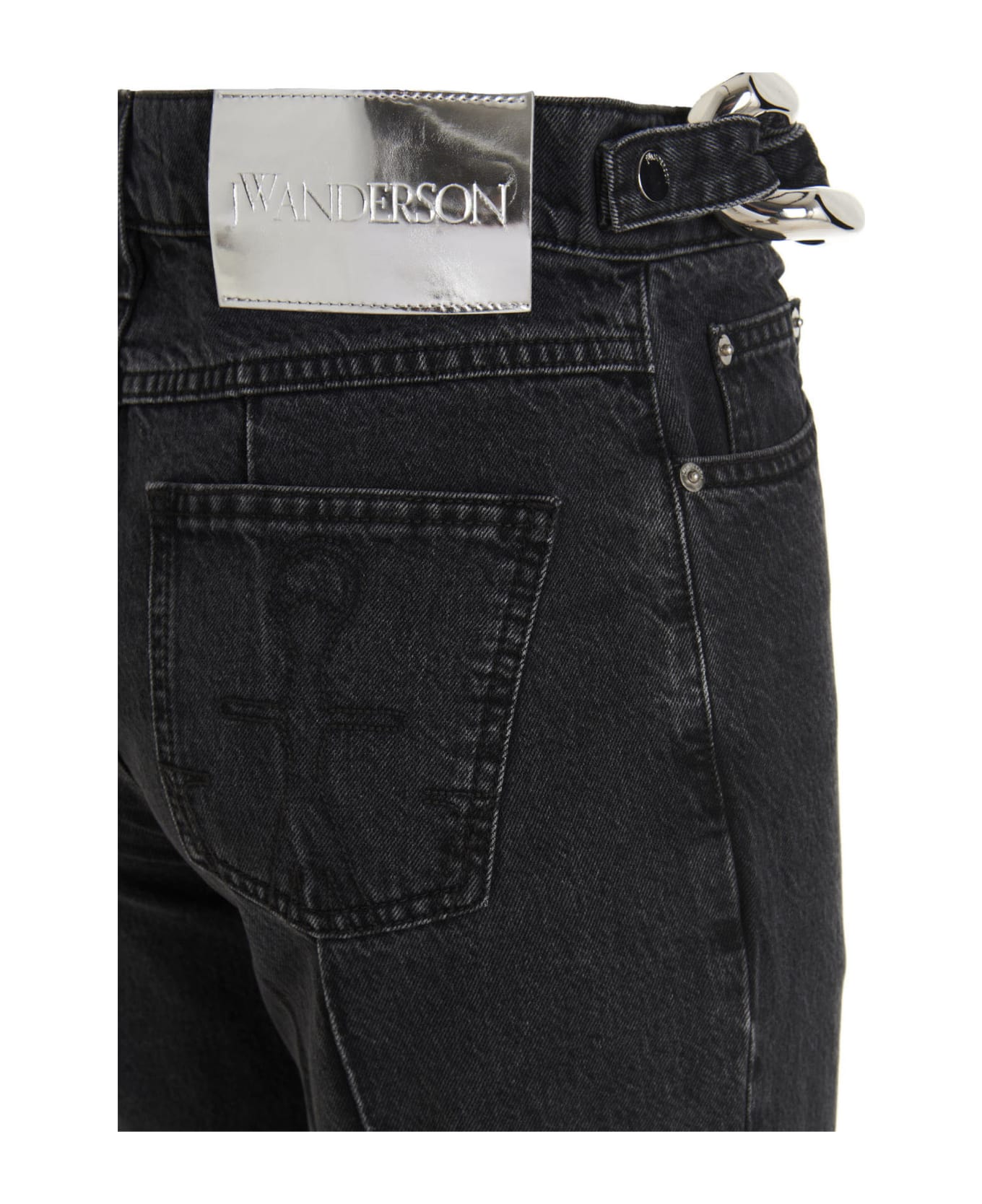 J.W. Anderson 'chain Link' Jeans - BLACK