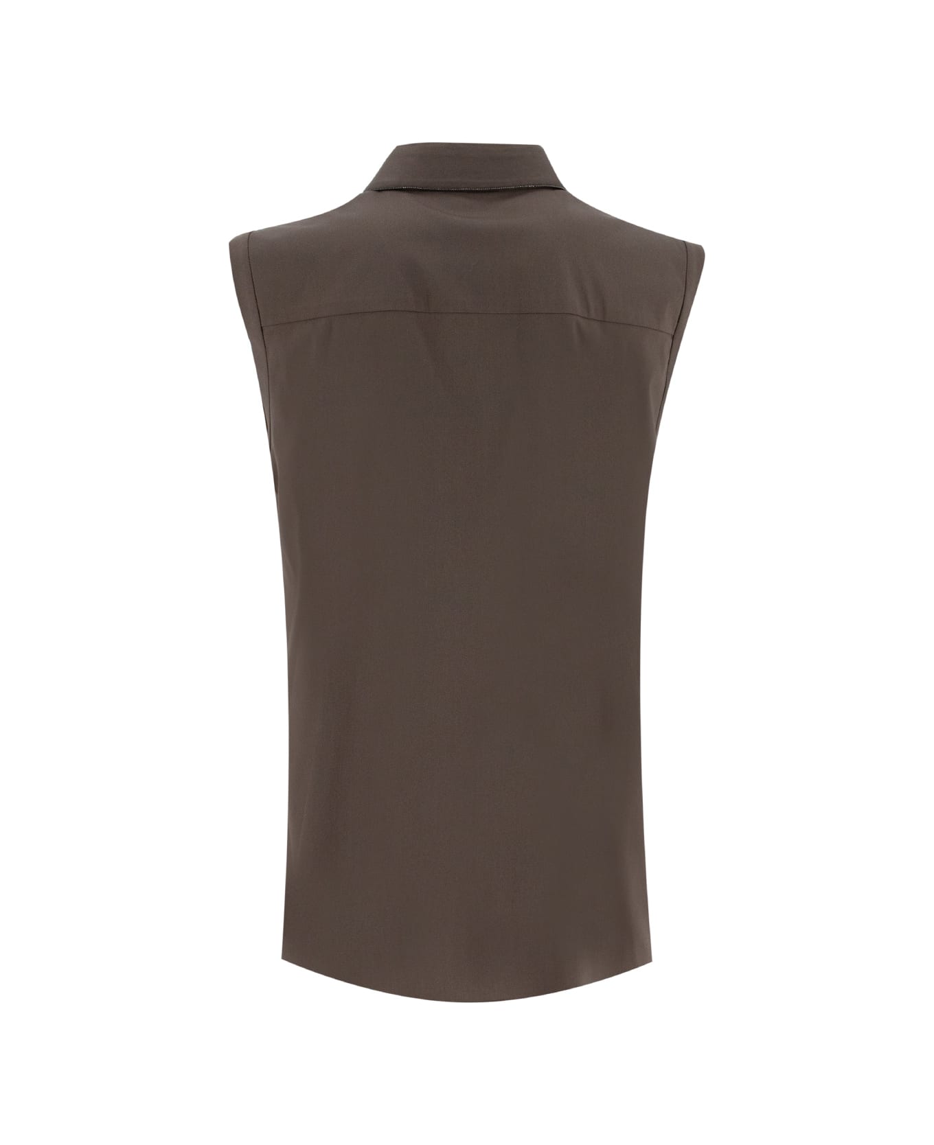 Brunello Cucinelli Monile Shirt - CHOCOLATE