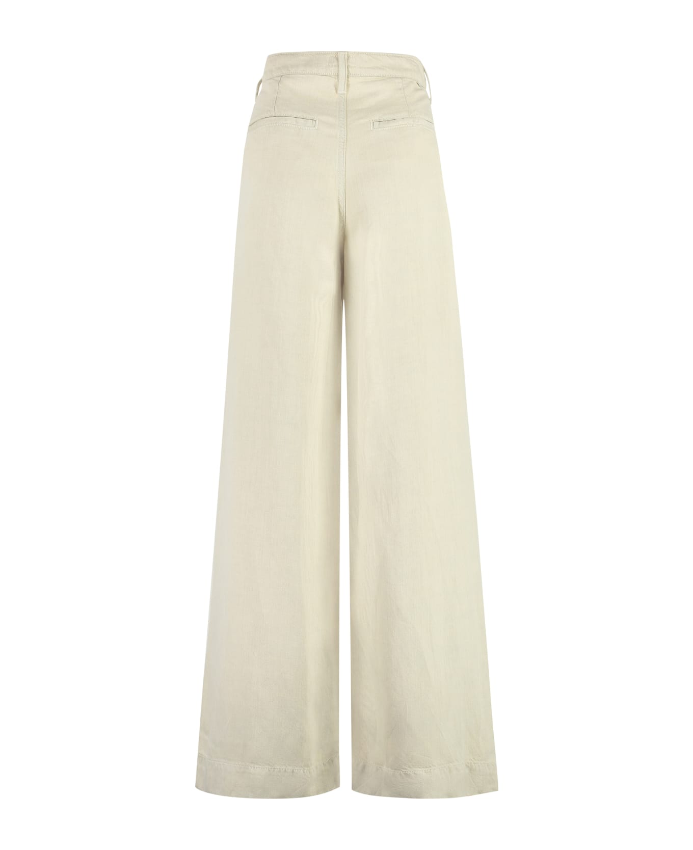 Mother Pouty Prep Heel High-rise Trousers - panna ボトムス