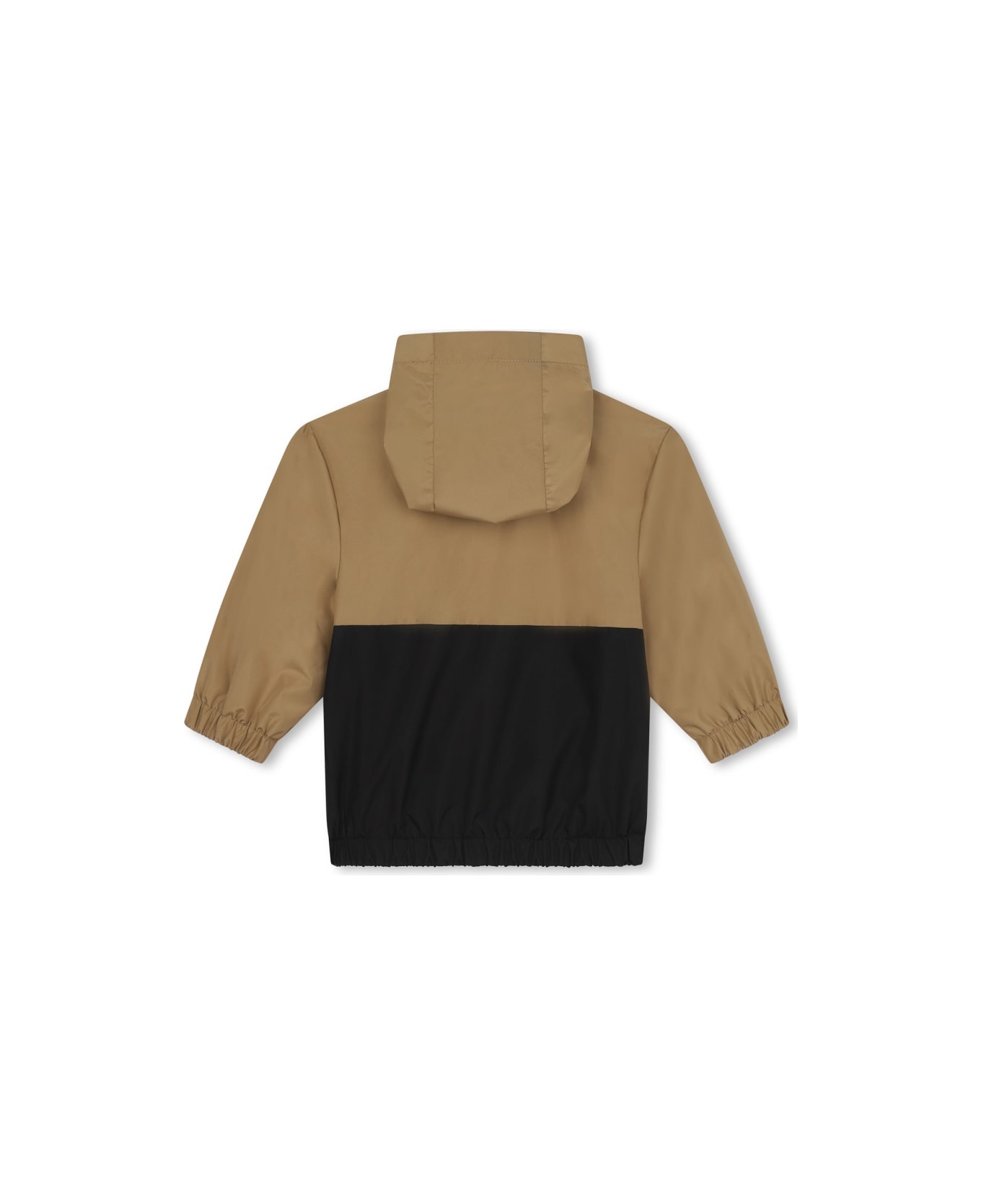 Hugo Boss Hooded K-way - BEIGE