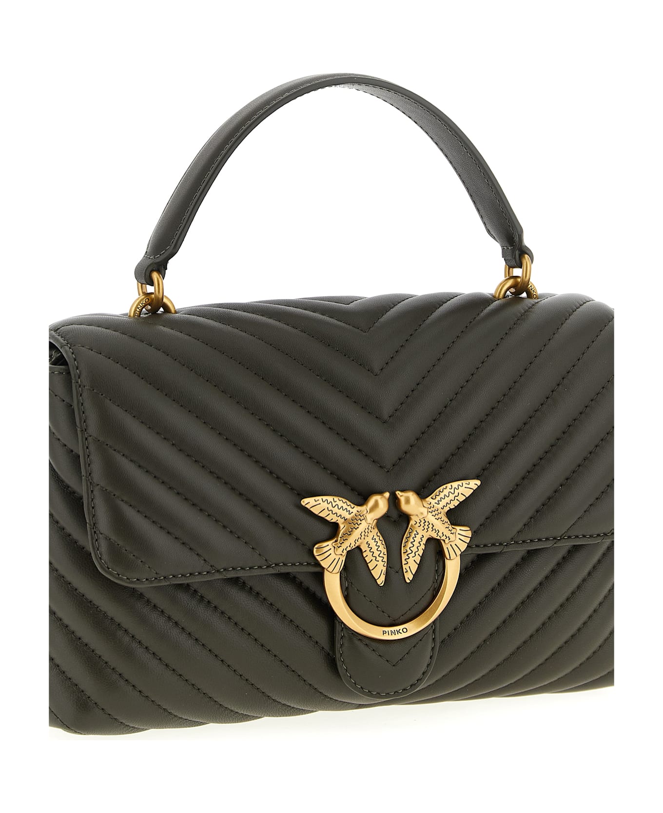 Pinko 'classic Love Bag Puff' Handbag - Green