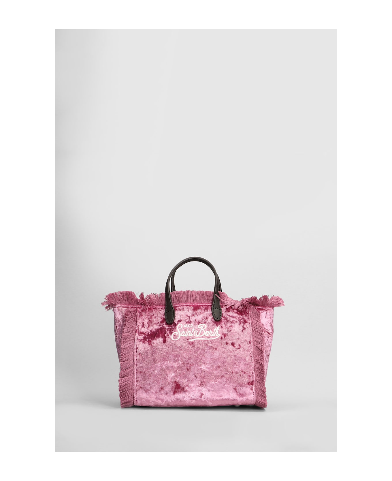 MC2 Saint Barth Vanity Mini W Tote In Rose-pink Polyester - rose-pink