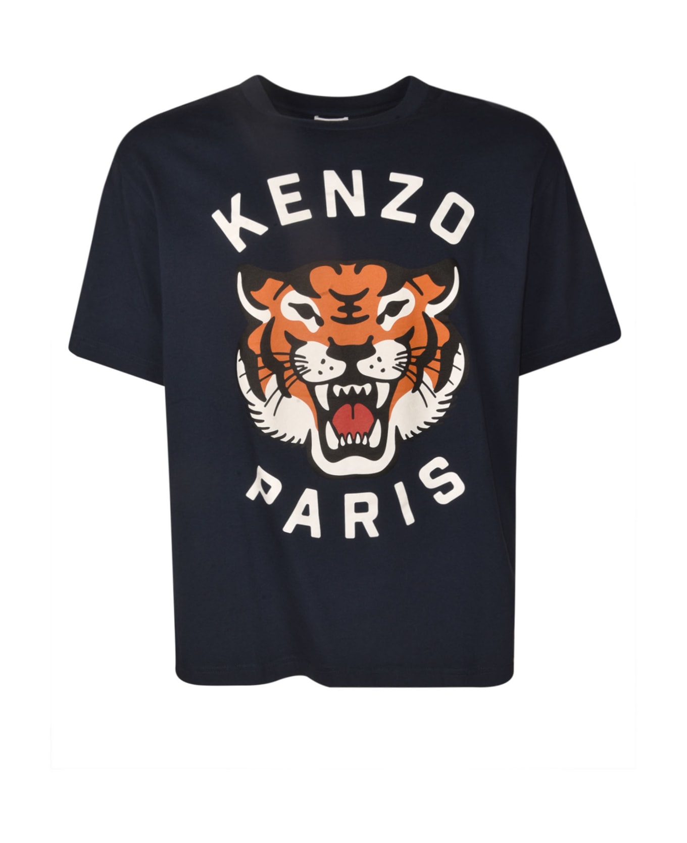 Kenzo Lucky Tiger Oversize T-shirt - Blue